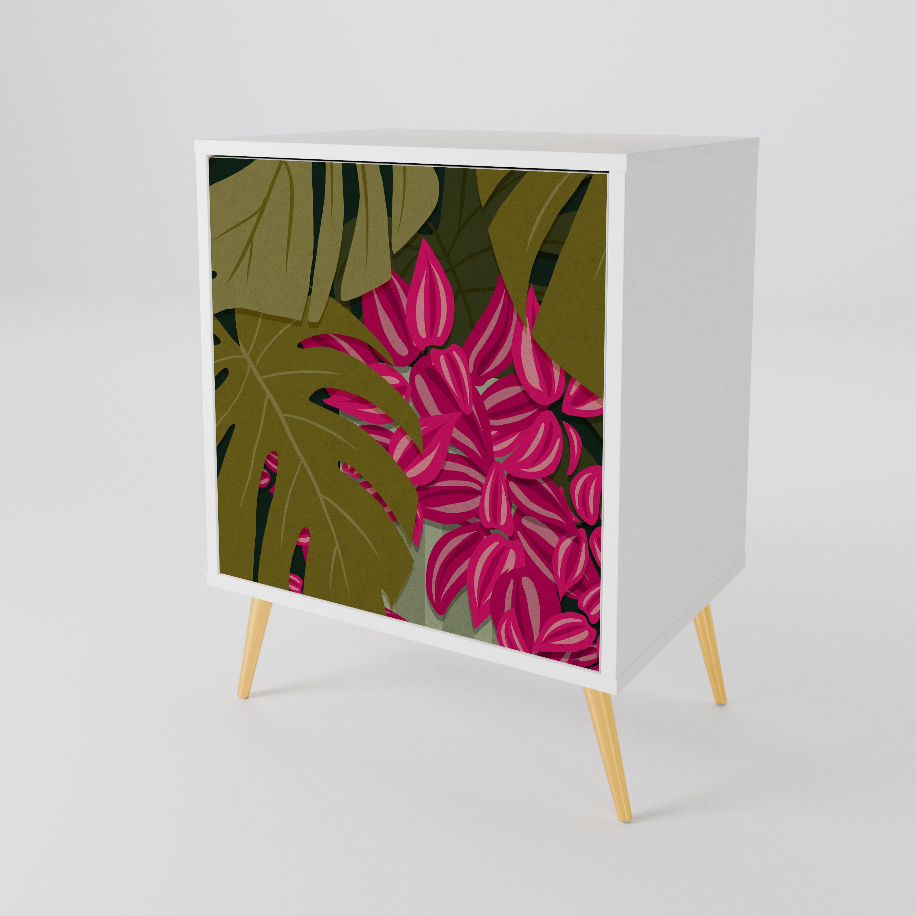 TROPICAL BEAUTY Skänk med en dörr