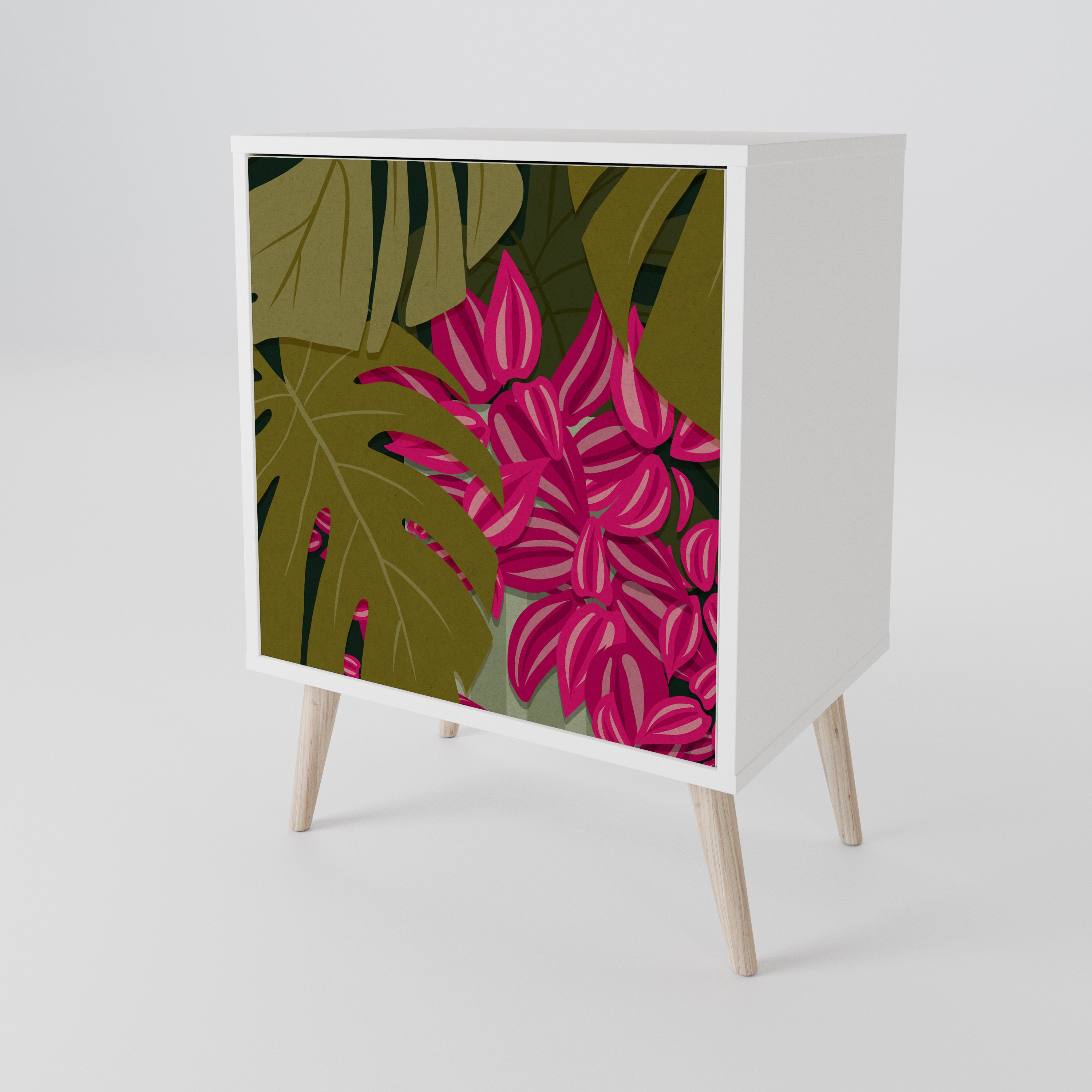 TROPICAL BEAUTY Skänk med en dörr