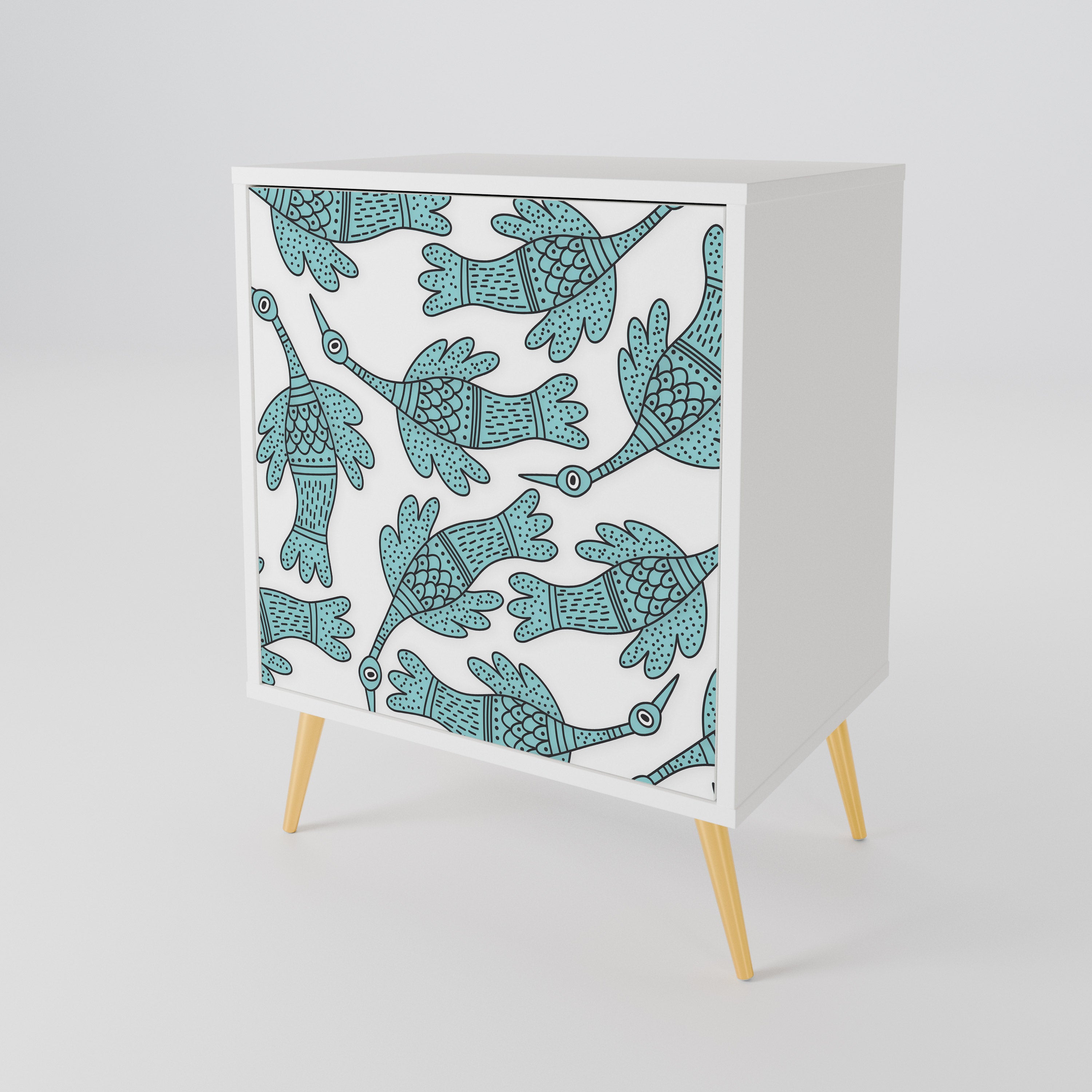 WATERSPOUT SONGIBIRD 1-Door Sideboard