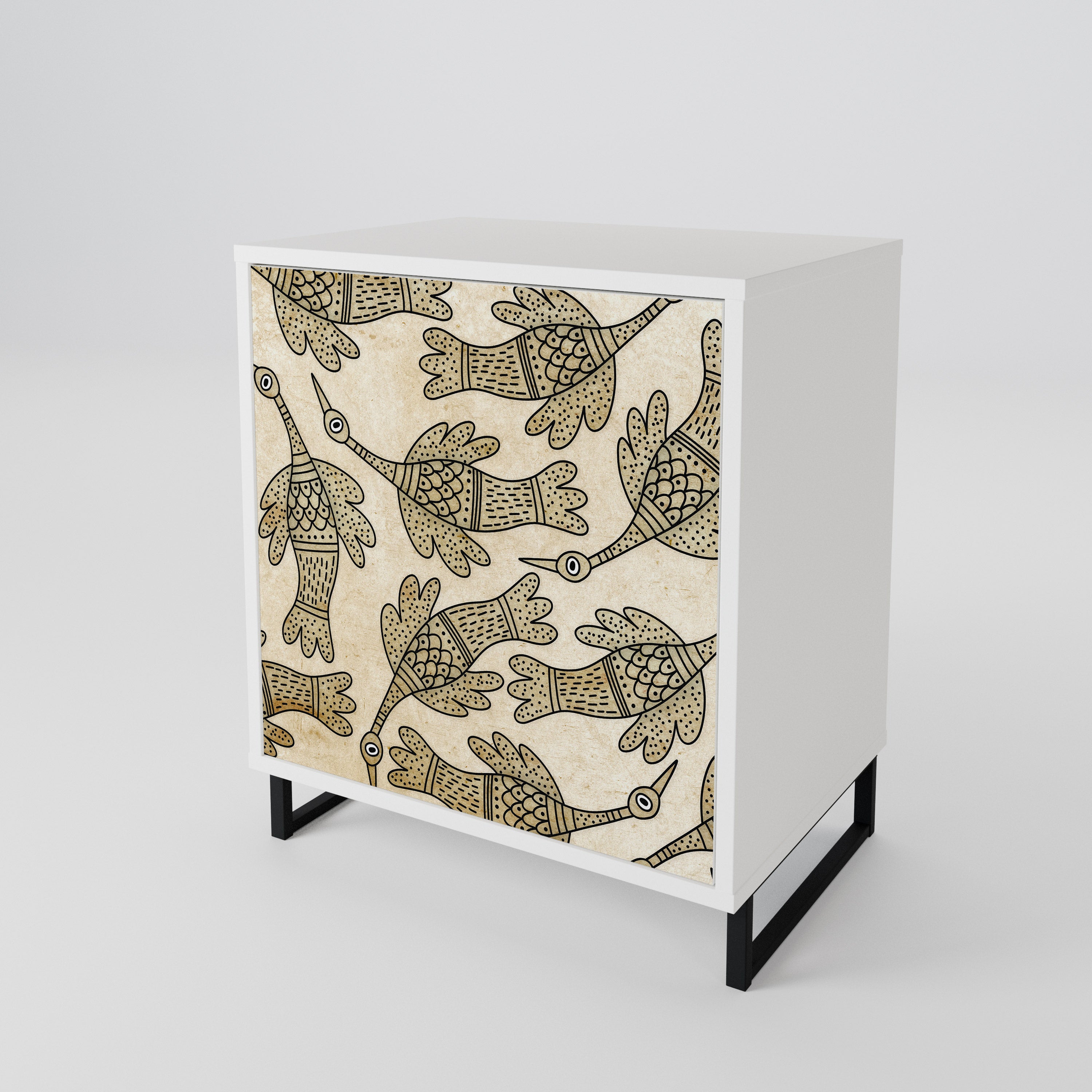 ALMONDINE SONGBIRD 1-Door Sideboard