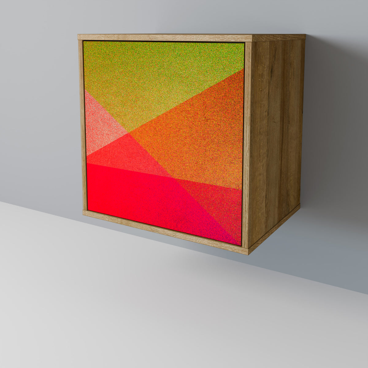 VIVID GEOMETRY Skänk med en dörr