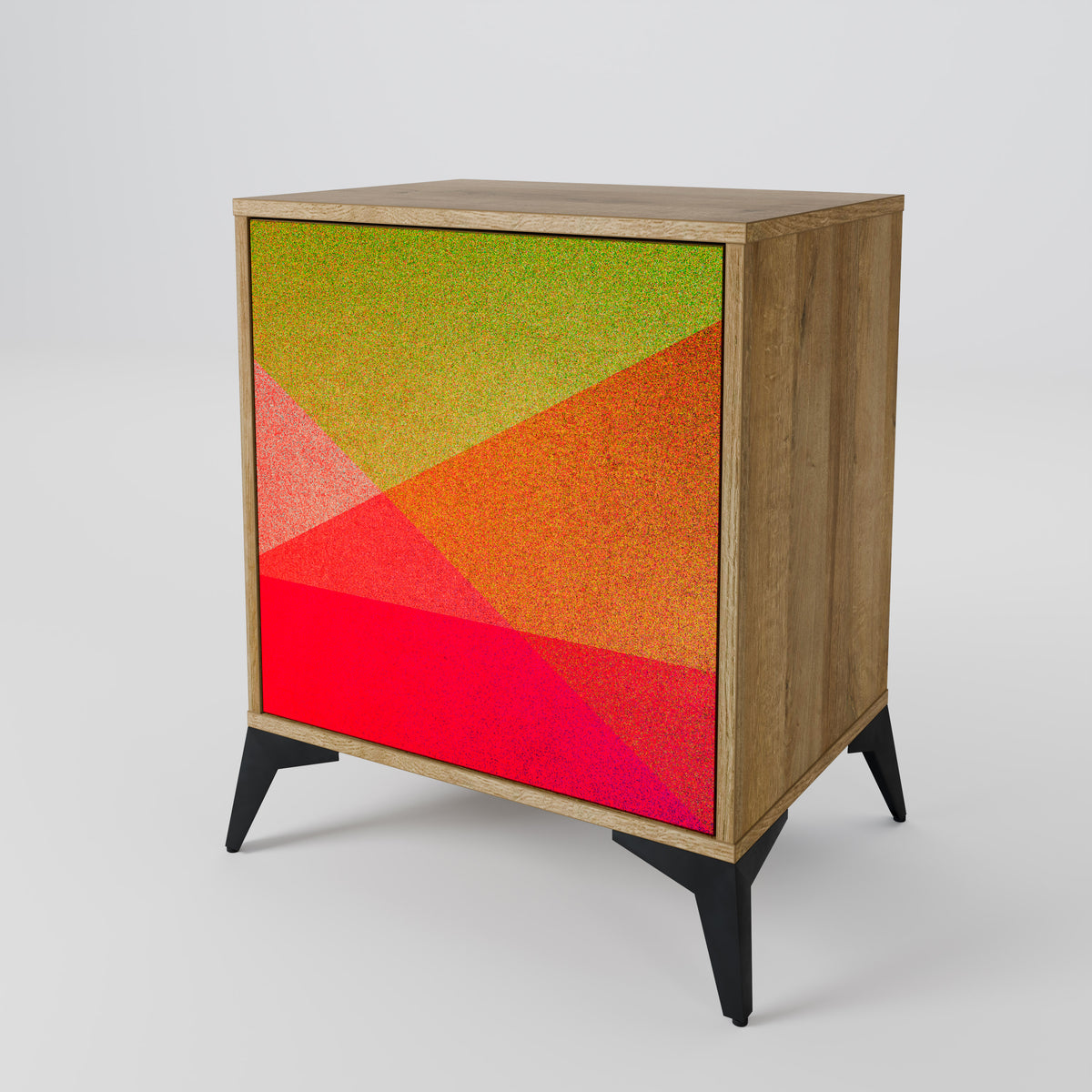 VIVID GEOMETRY Skänk med en dörr
