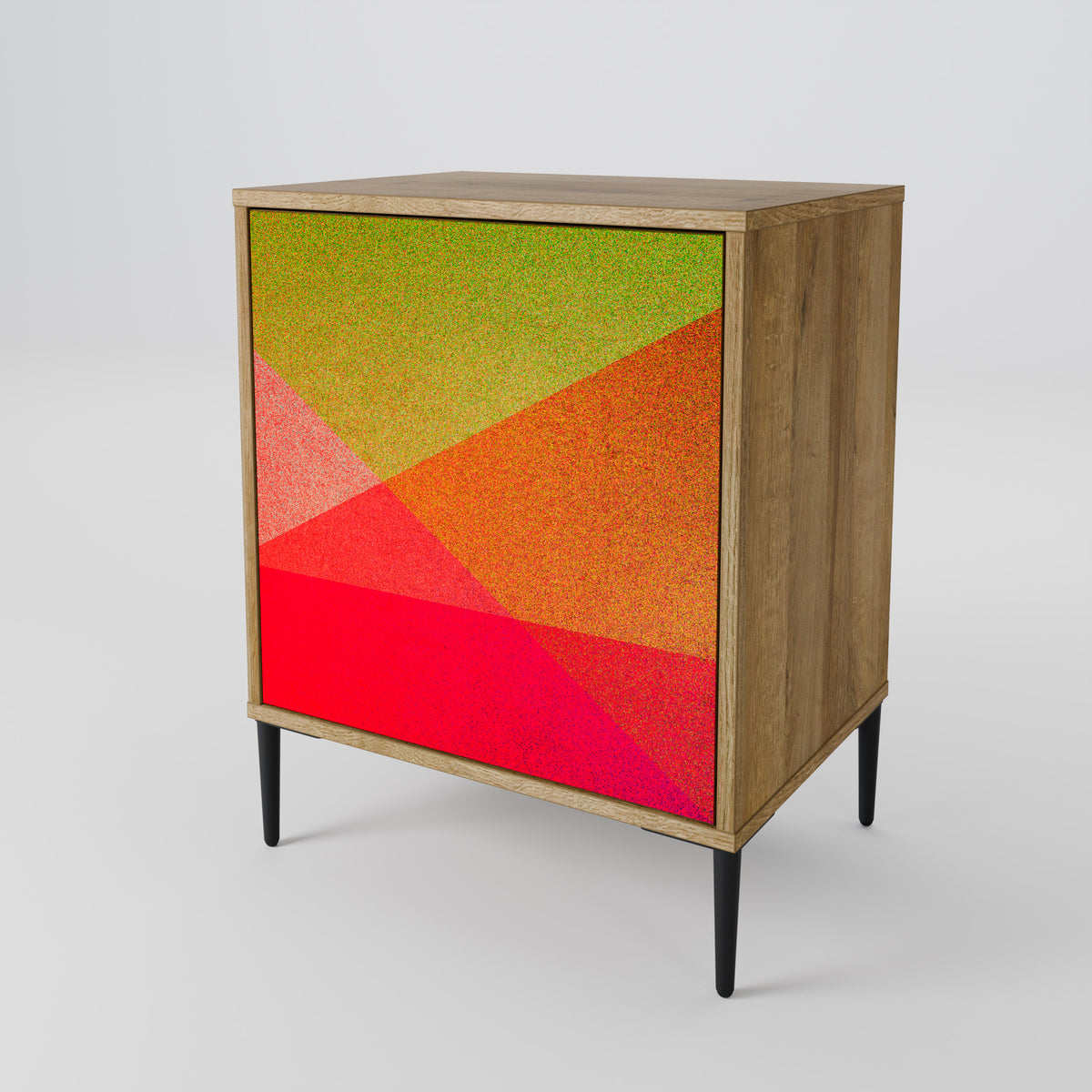 VIVID GEOMETRY Skänk med en dörr