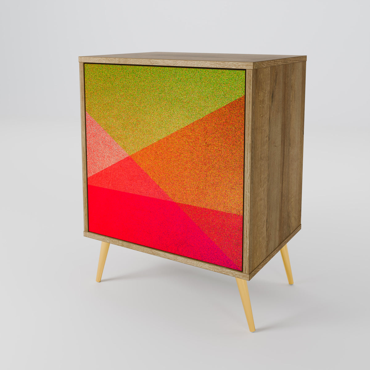 VIVID GEOMETRY Skänk med en dörr