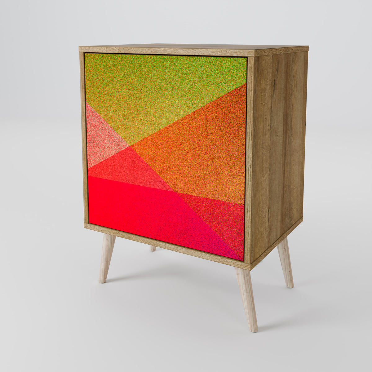 VIVID GEOMETRY Skänk med en dörr