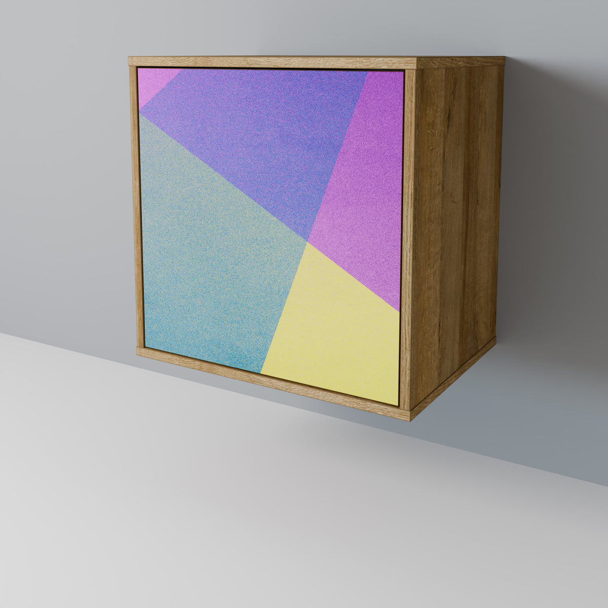 BRIGHT GEOMETRY Skänk med en dörr
