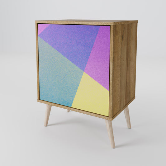 BRIGHT GEOMETRY Skänk med en dörr