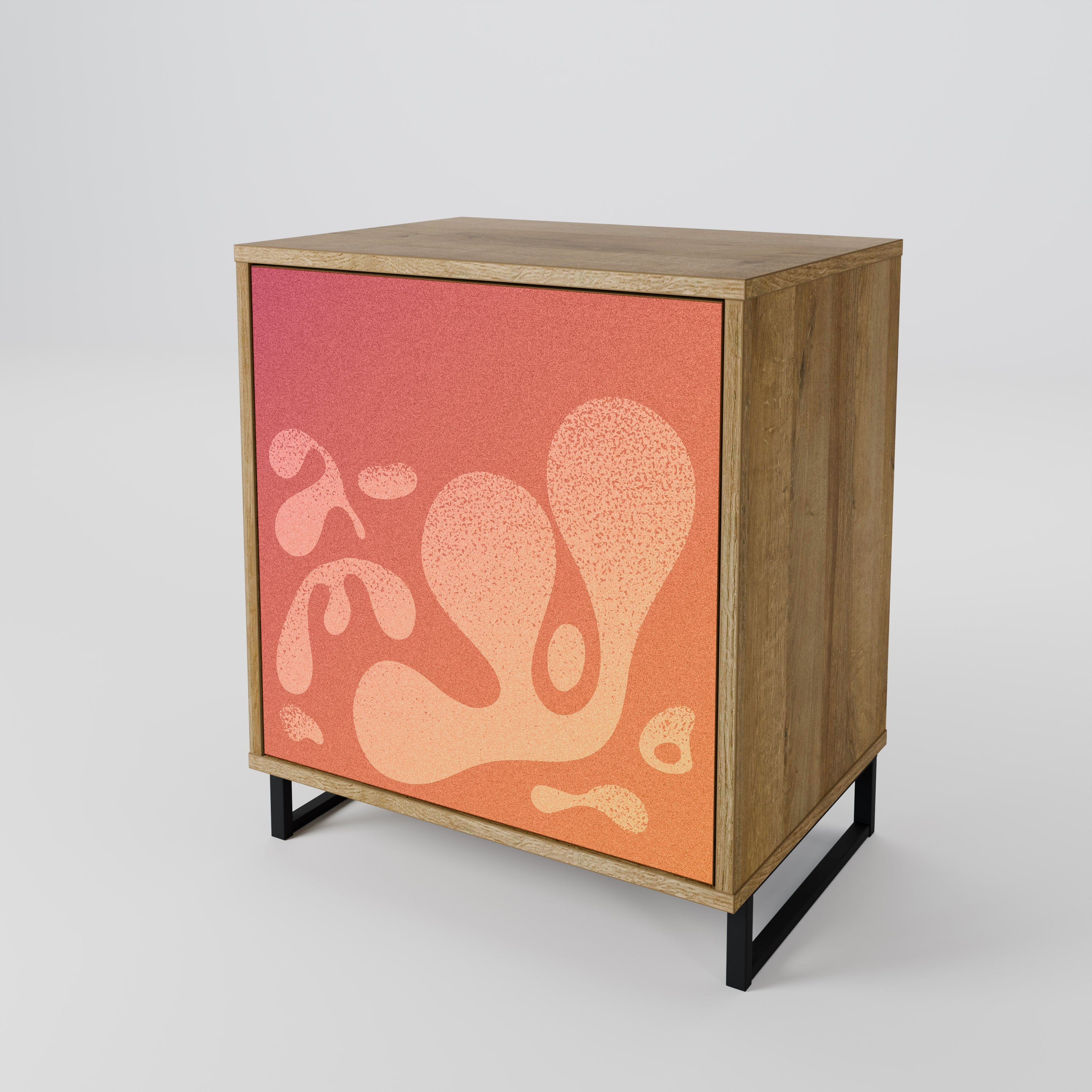 IRREGULAR PINK 1-Door Sideboard