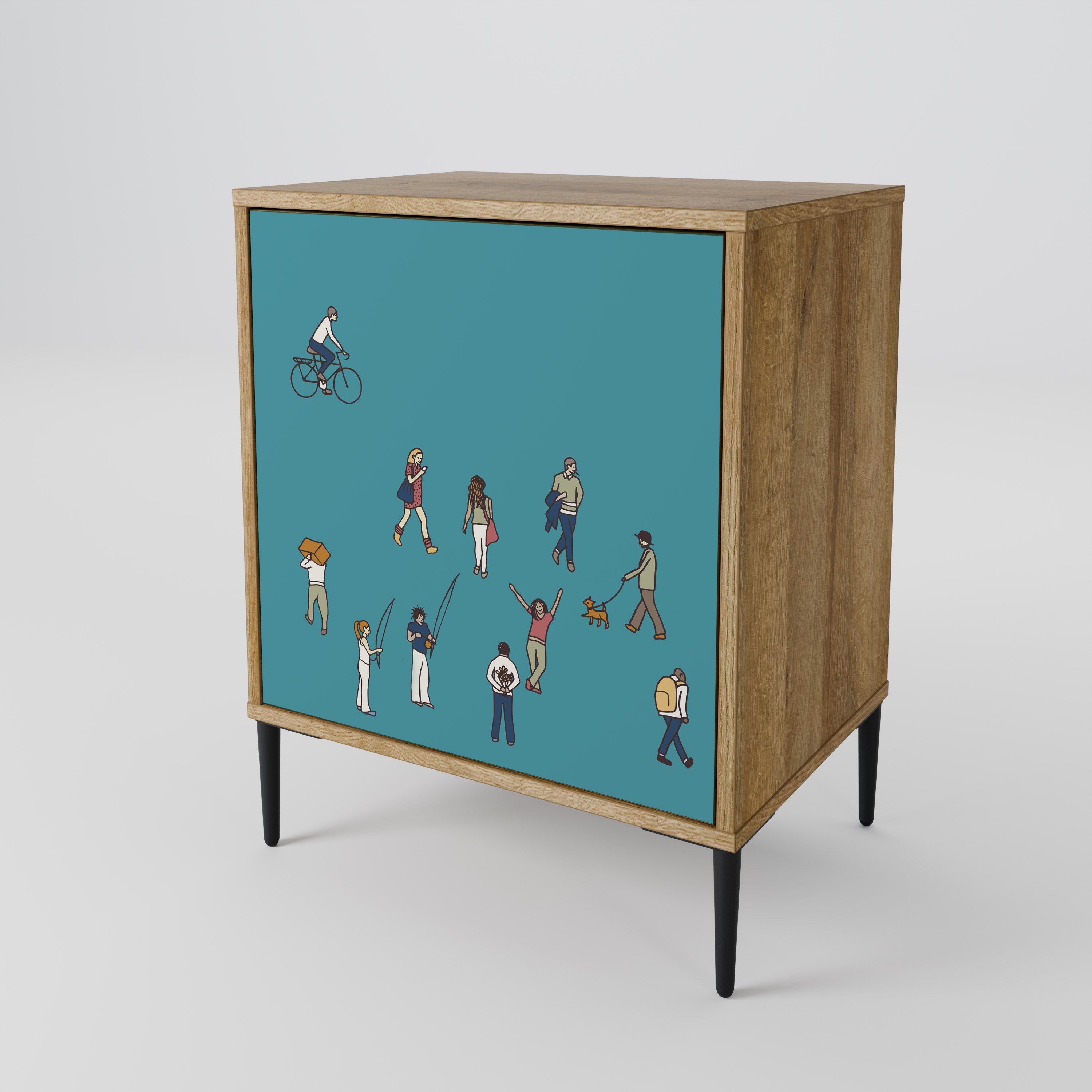 COLLECTIVE STREAM 1-Door Sideboard