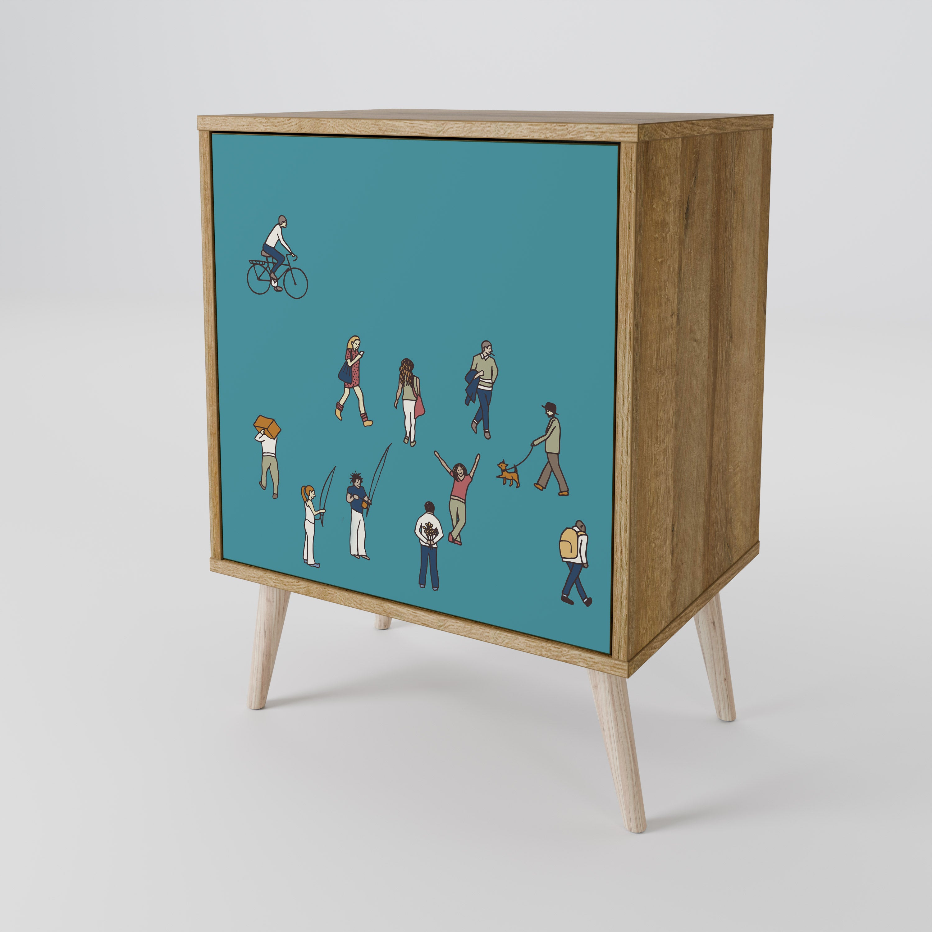 COLLECTIVE STREAM 1-Door Sideboard