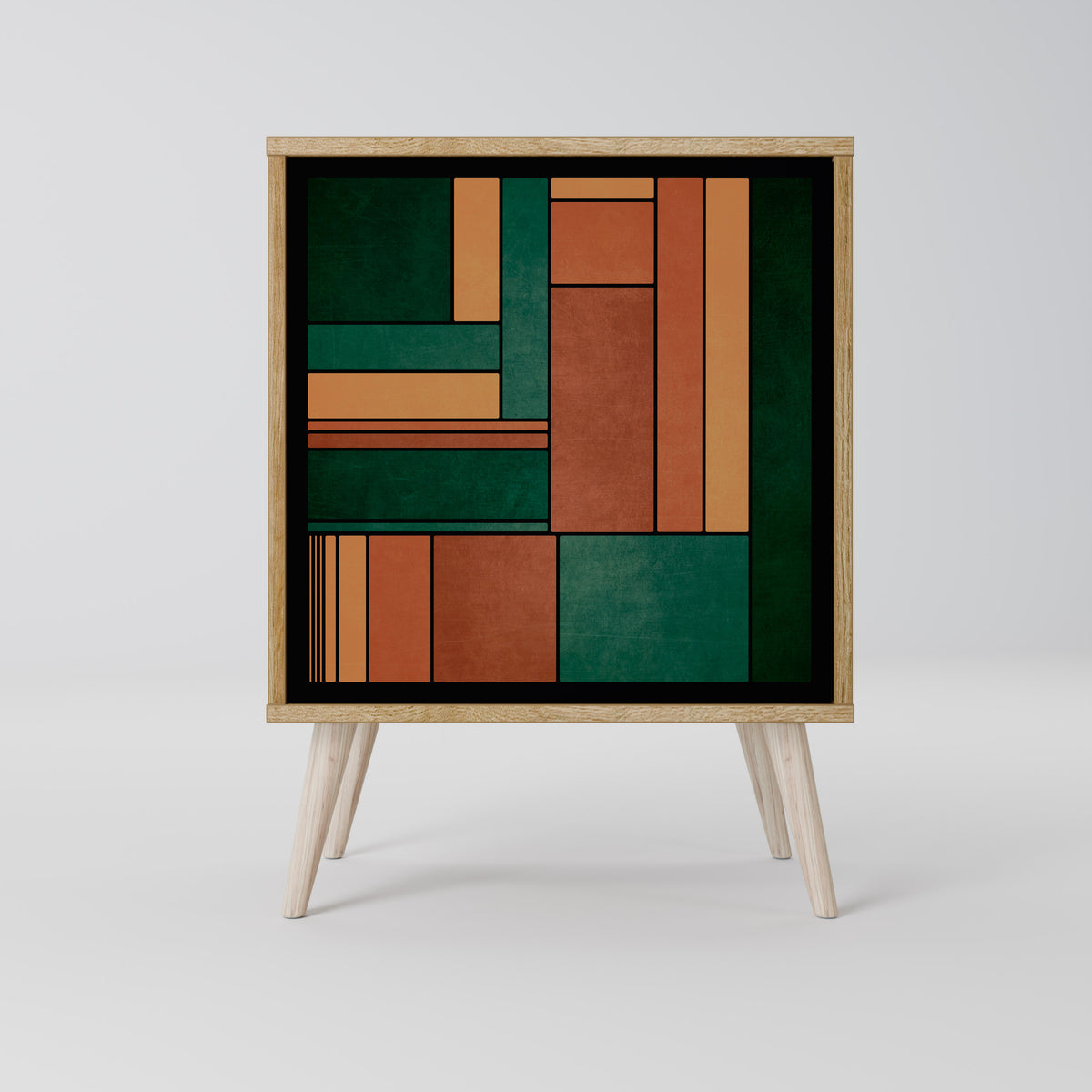EARTHY FIGURES Skänk med en dörr