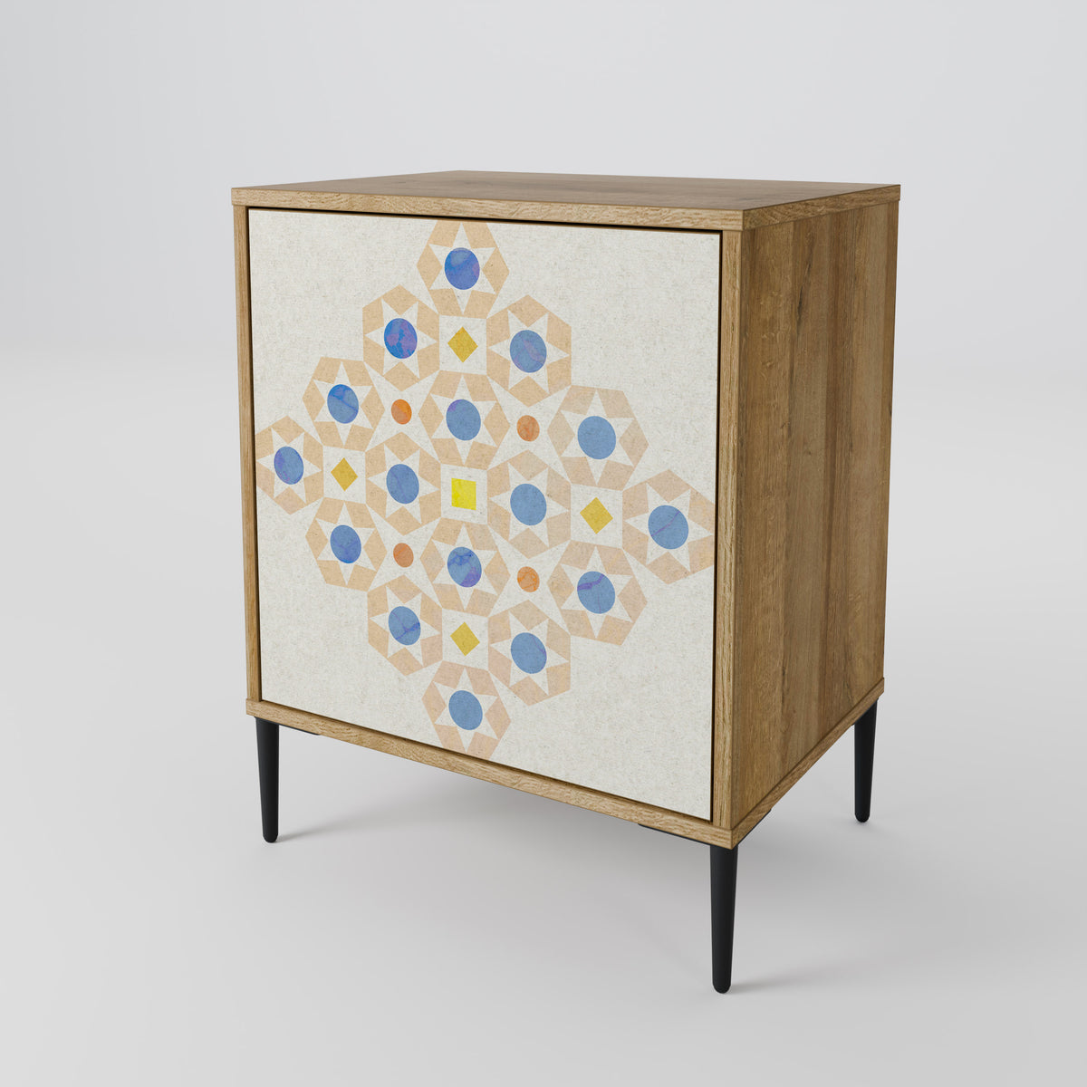PATTERNED PRISM Skänk med en dörr