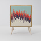 CHROMA CONTOURS Skänk med en dörr