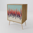 CHROMA CONTOURS Skänk med en dörr