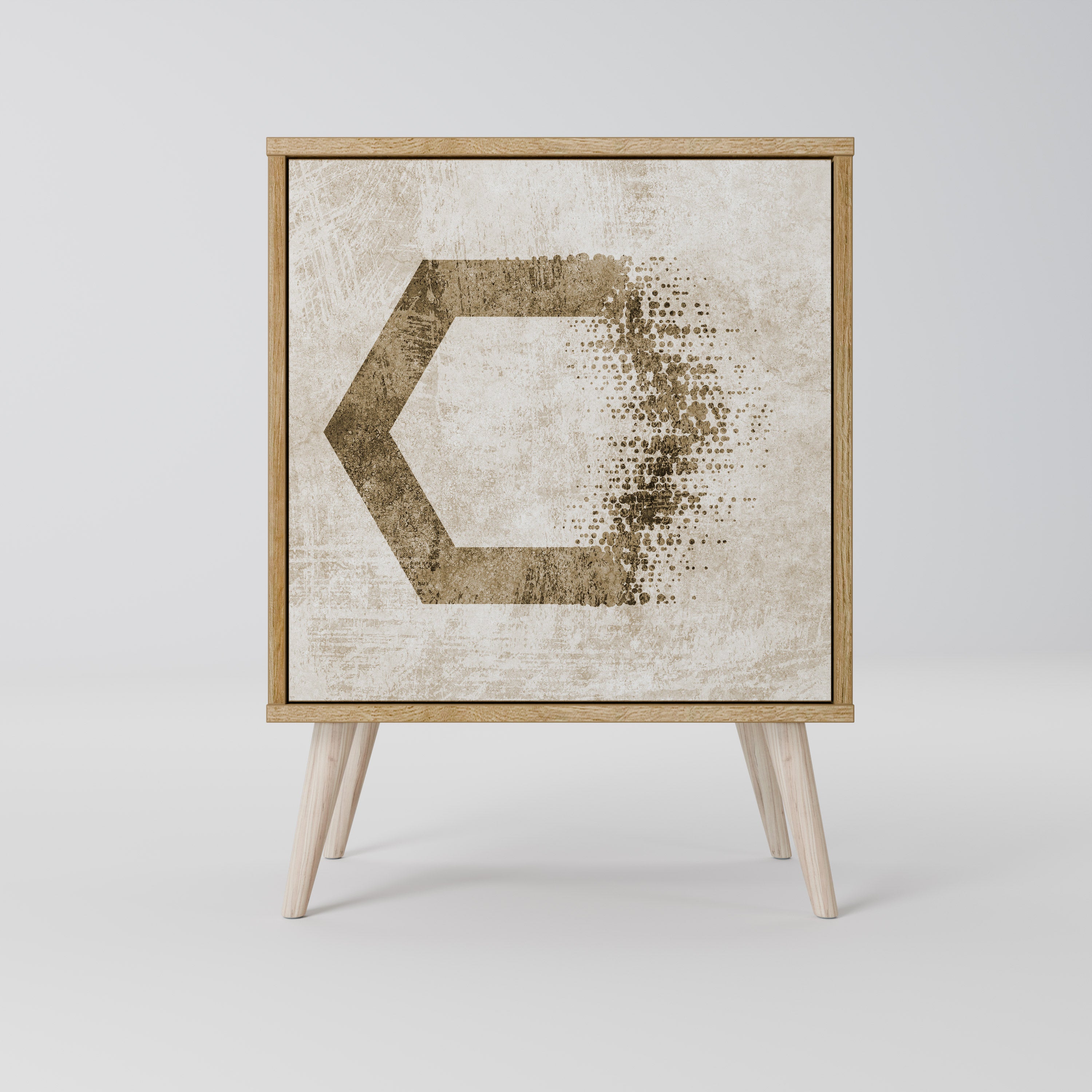 HEXAGONALA FORMER 1-DÖRRS SKÄNK