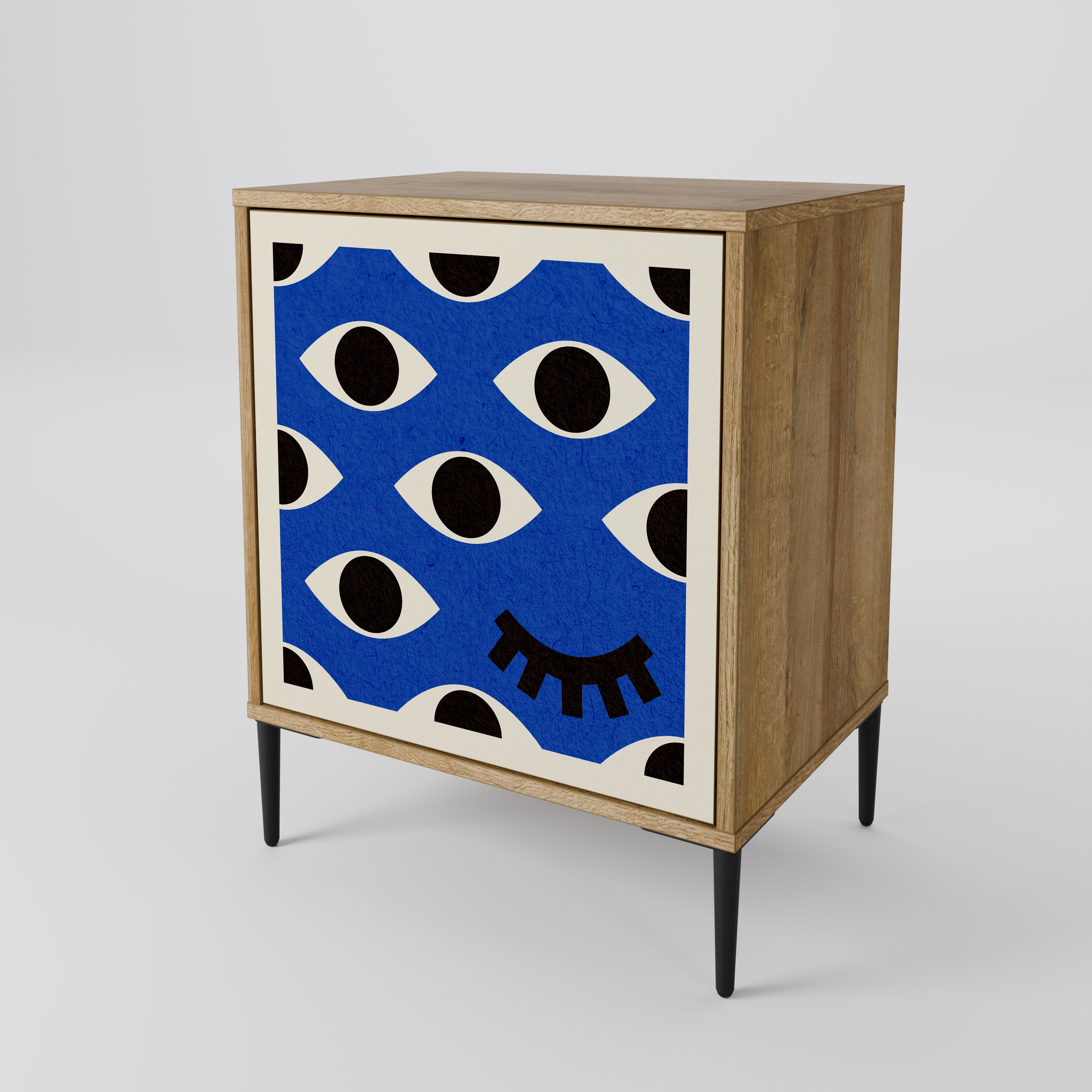 GEOMETRIC EYES 1-Door Sideboard