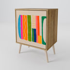 GEOMETRIC SHINE 1-Door Sideboard