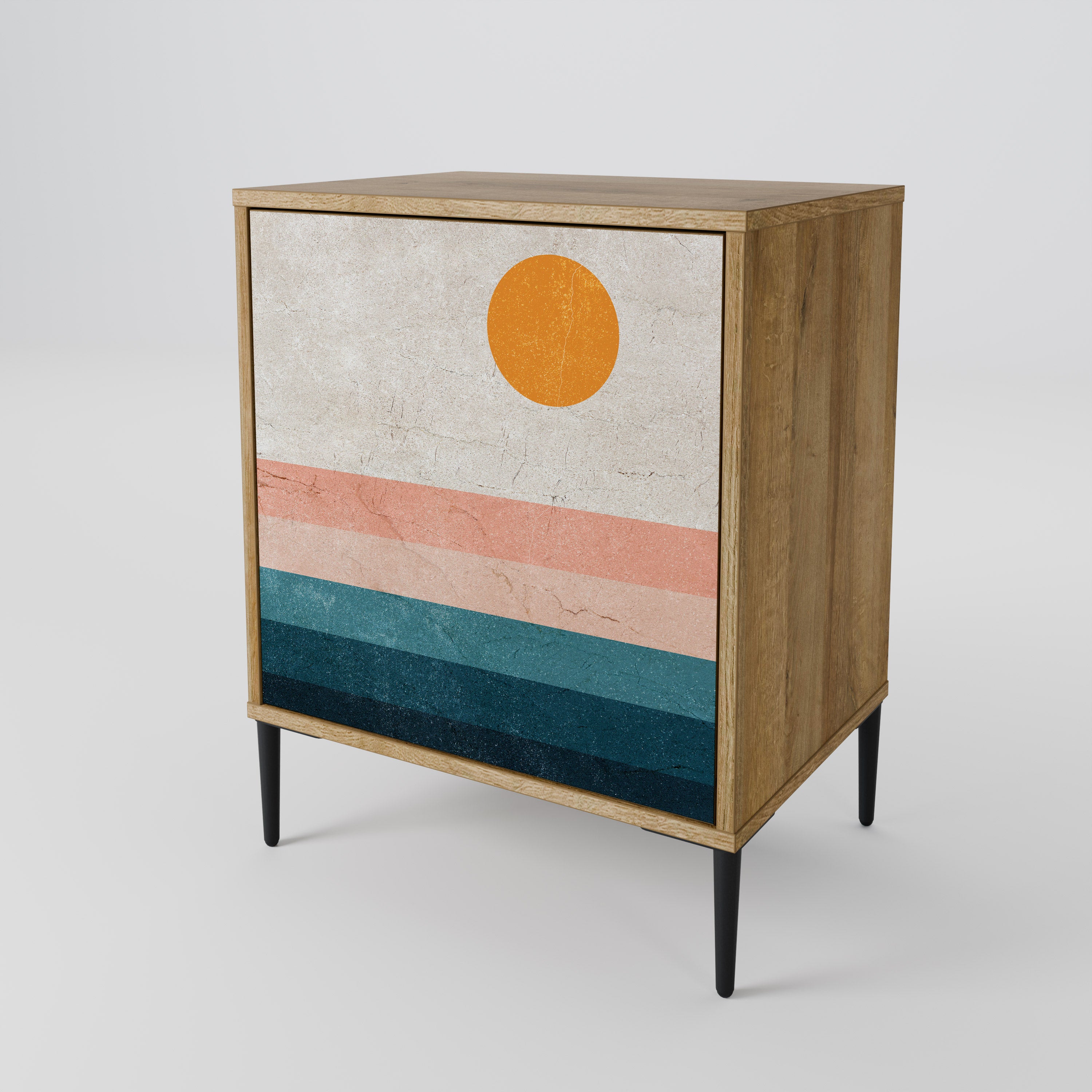 TWO HALVES 1-Door Sideboard