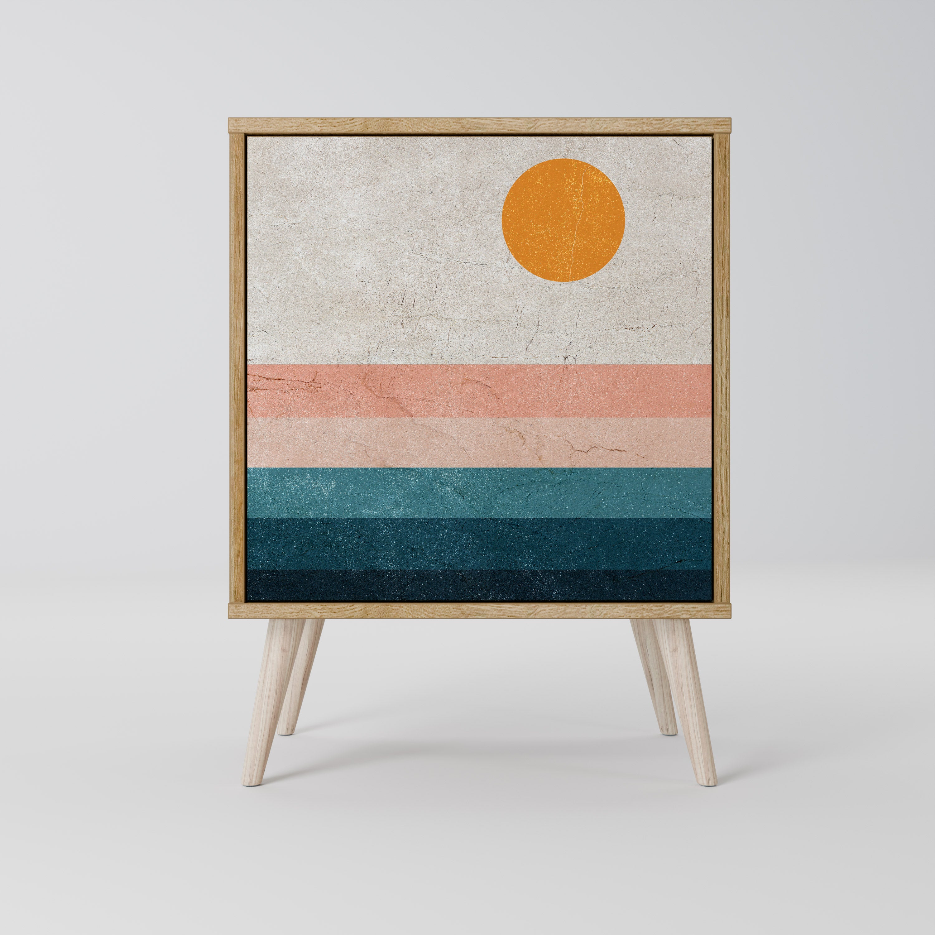 TWO HALVES 1-Door Sideboard