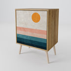 TWO HALVES 1-Door Sideboard