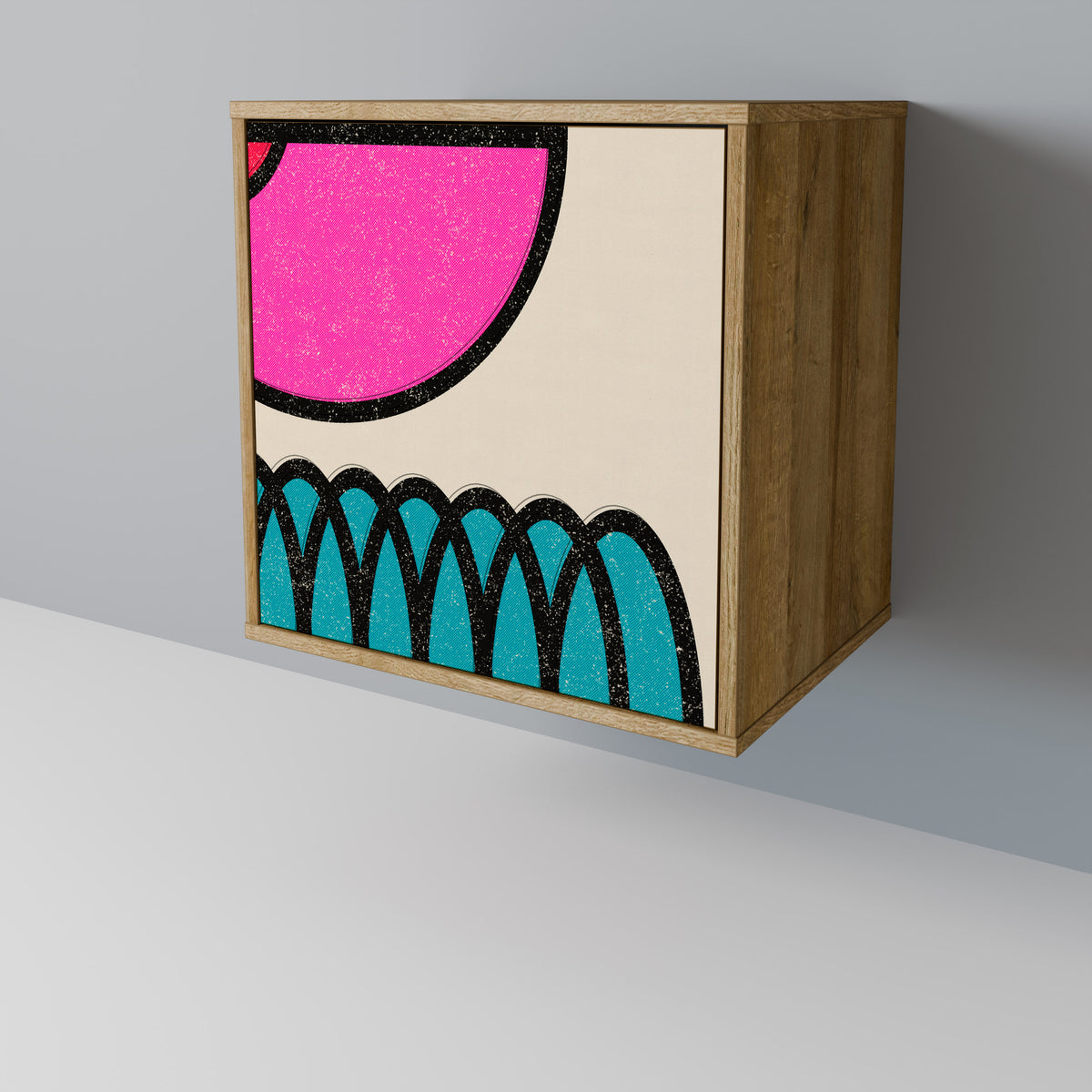 GEOMETRIC RHAPSODY Skänk med en dörr