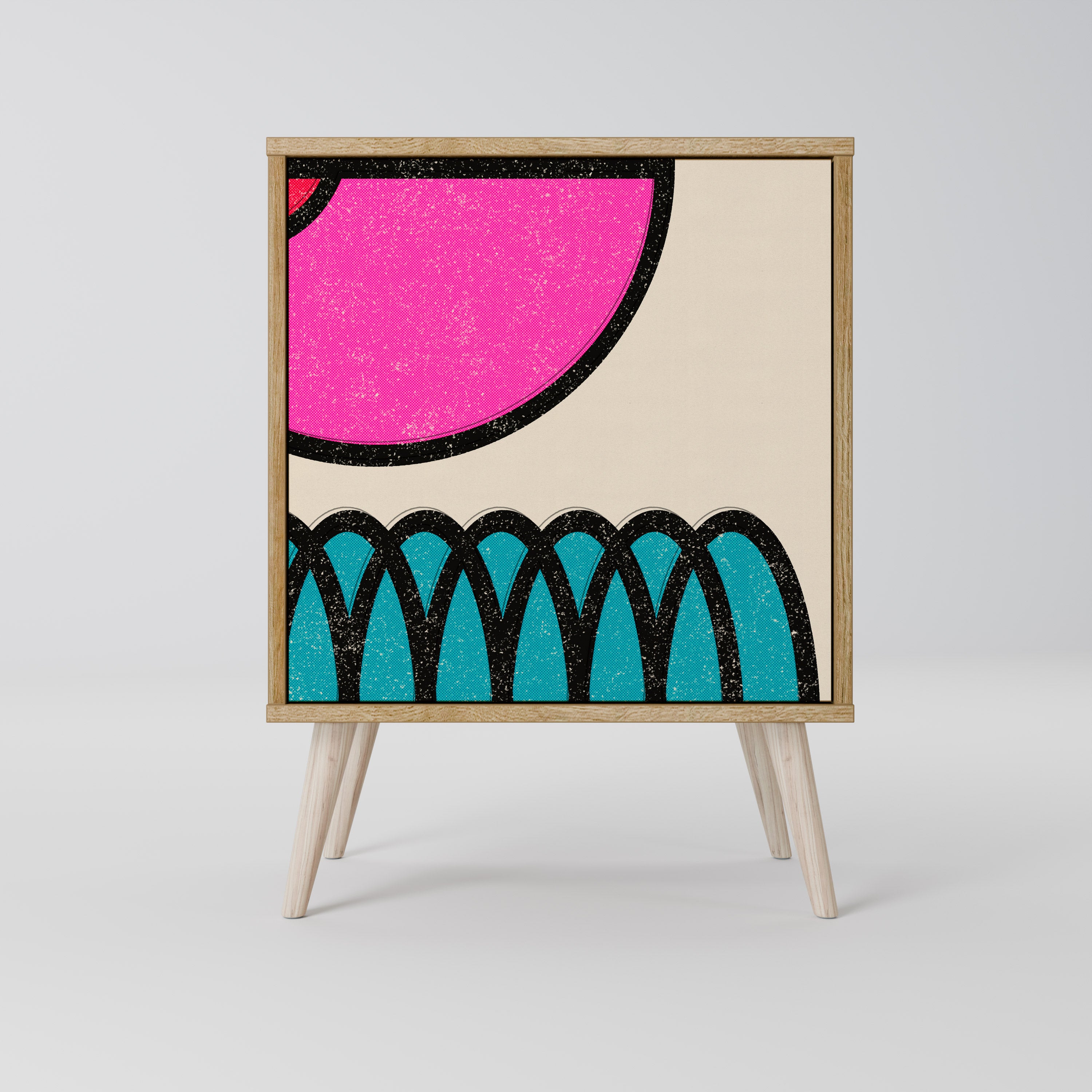 GEOMETRIC RHAPSODY 1-Door Sideboard