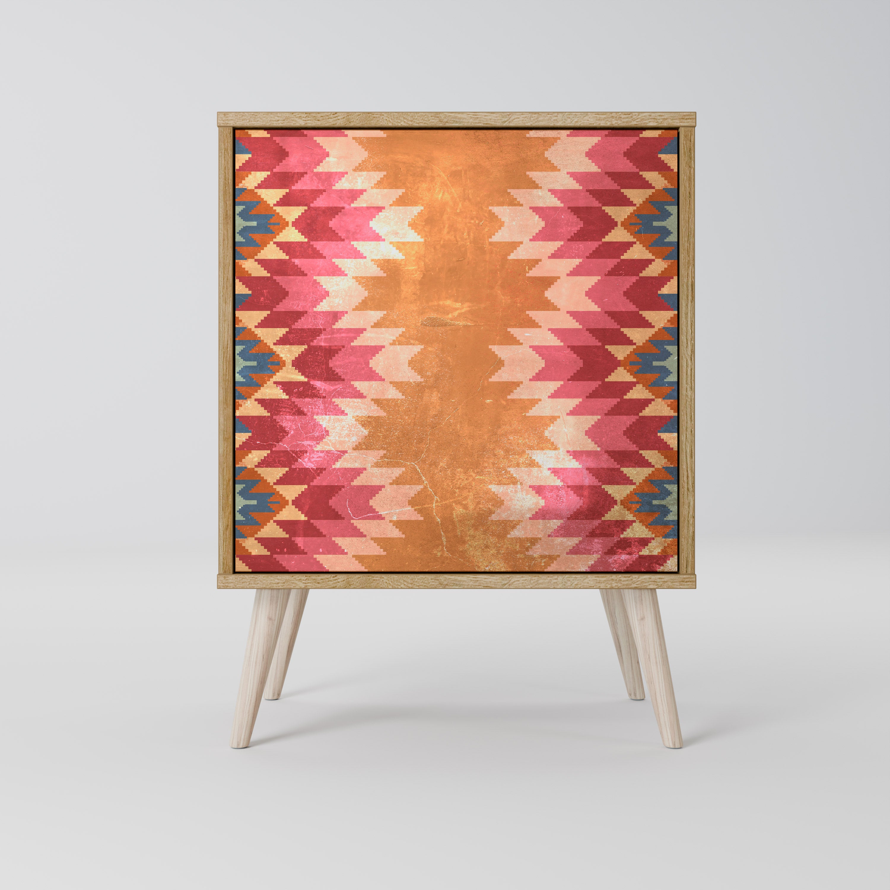 INDIAN FOLK 1-Door Sideboard