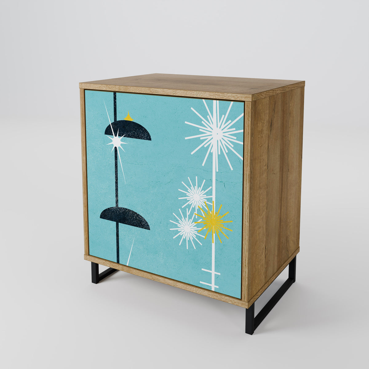 PATHS TO HAPPINESS 1-Door Sideboard