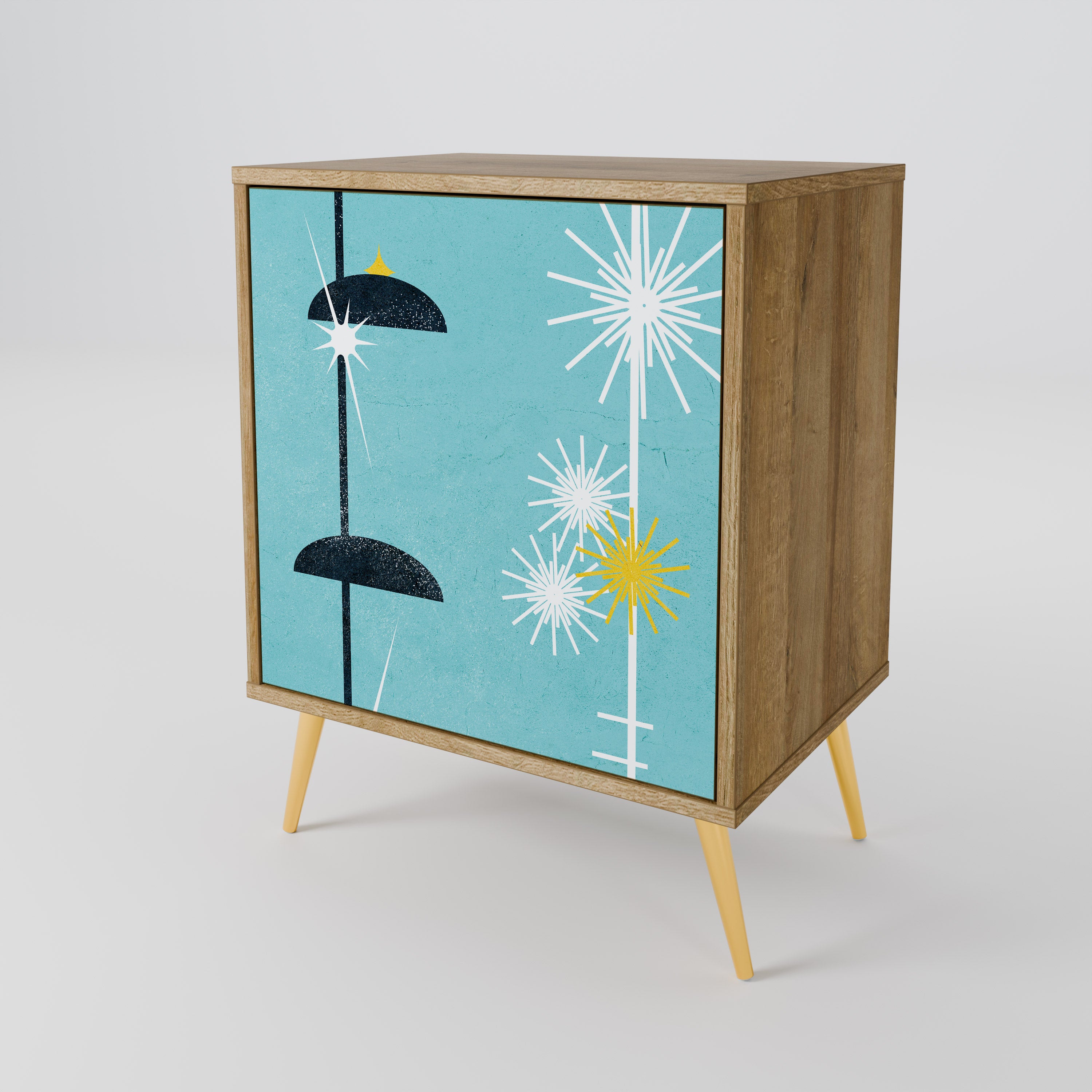 PATHS TO HAPPINESS 1-Door Sideboard