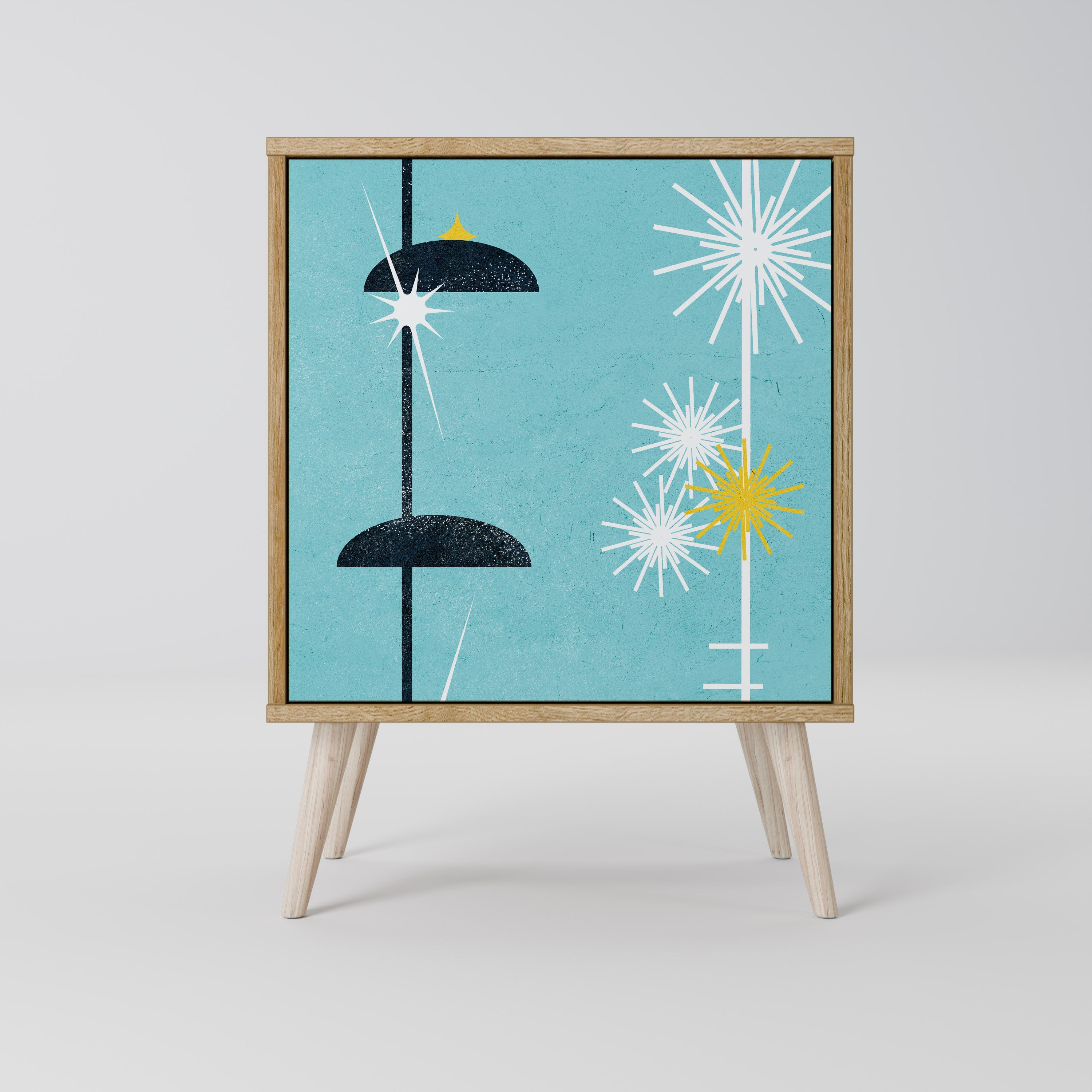 PATHS TO HAPPINESS 1-Door Sideboard