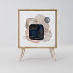 COLORFUL SHAPES Skänk med en dörr