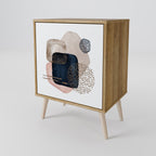 COLORFUL SHAPES Skänk med en dörr