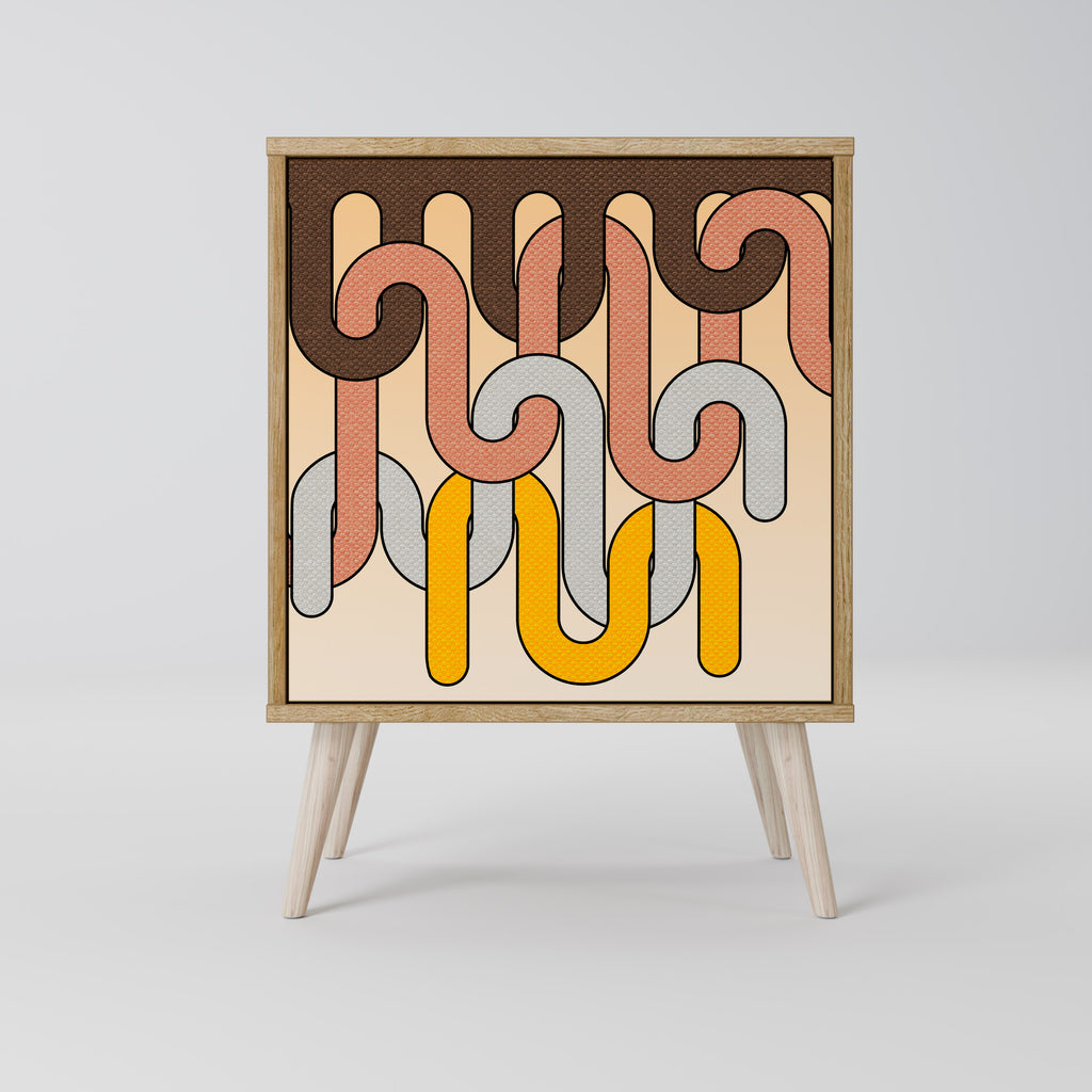 FÄRGGLADA STRINGS 1-dörrs skänk