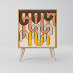 FÄRGGLADA STRINGS 1-dörrs skänk