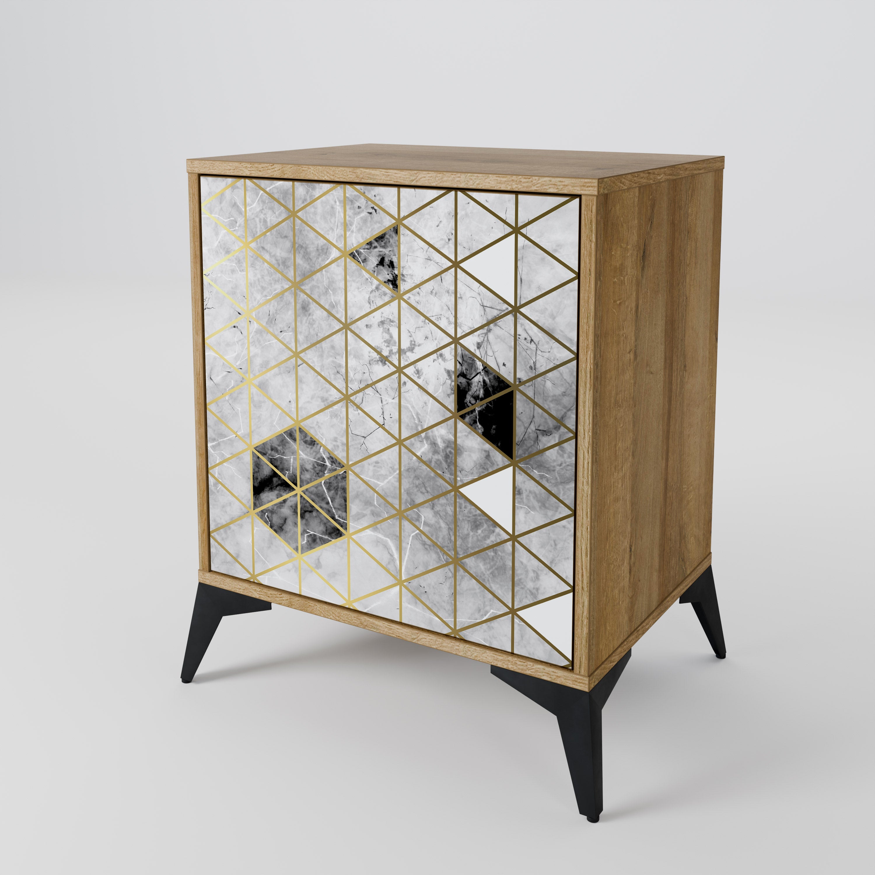 ASHEN ARIA 1-Door Sideboard