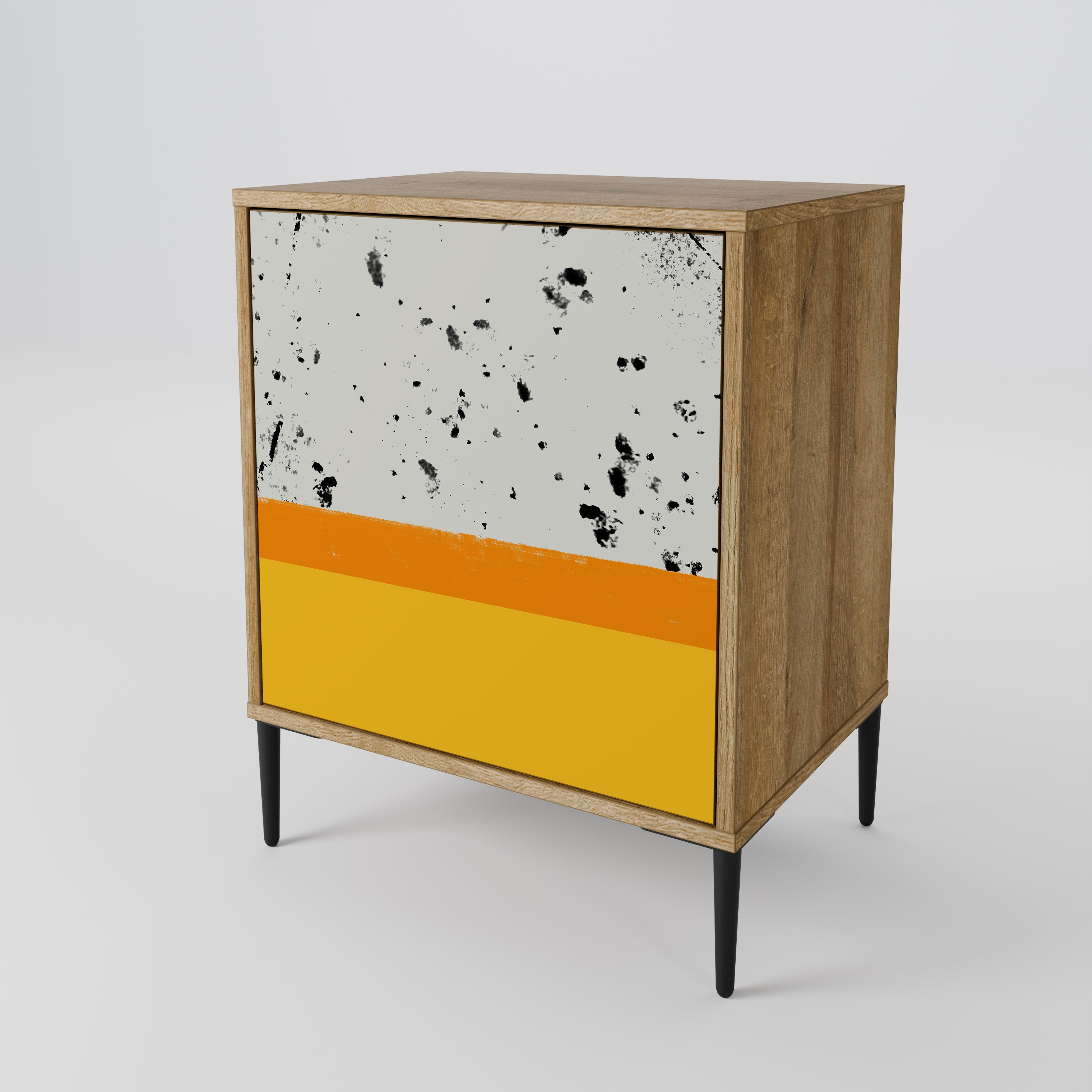 DYED BY ORANGE 1-Door Sideboard