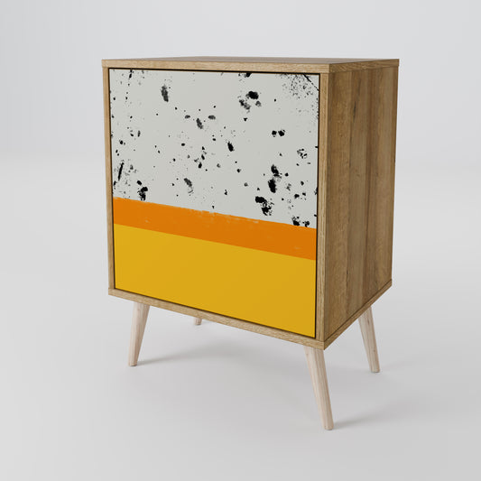 DYED BY ORANGE 1-Door Sideboard