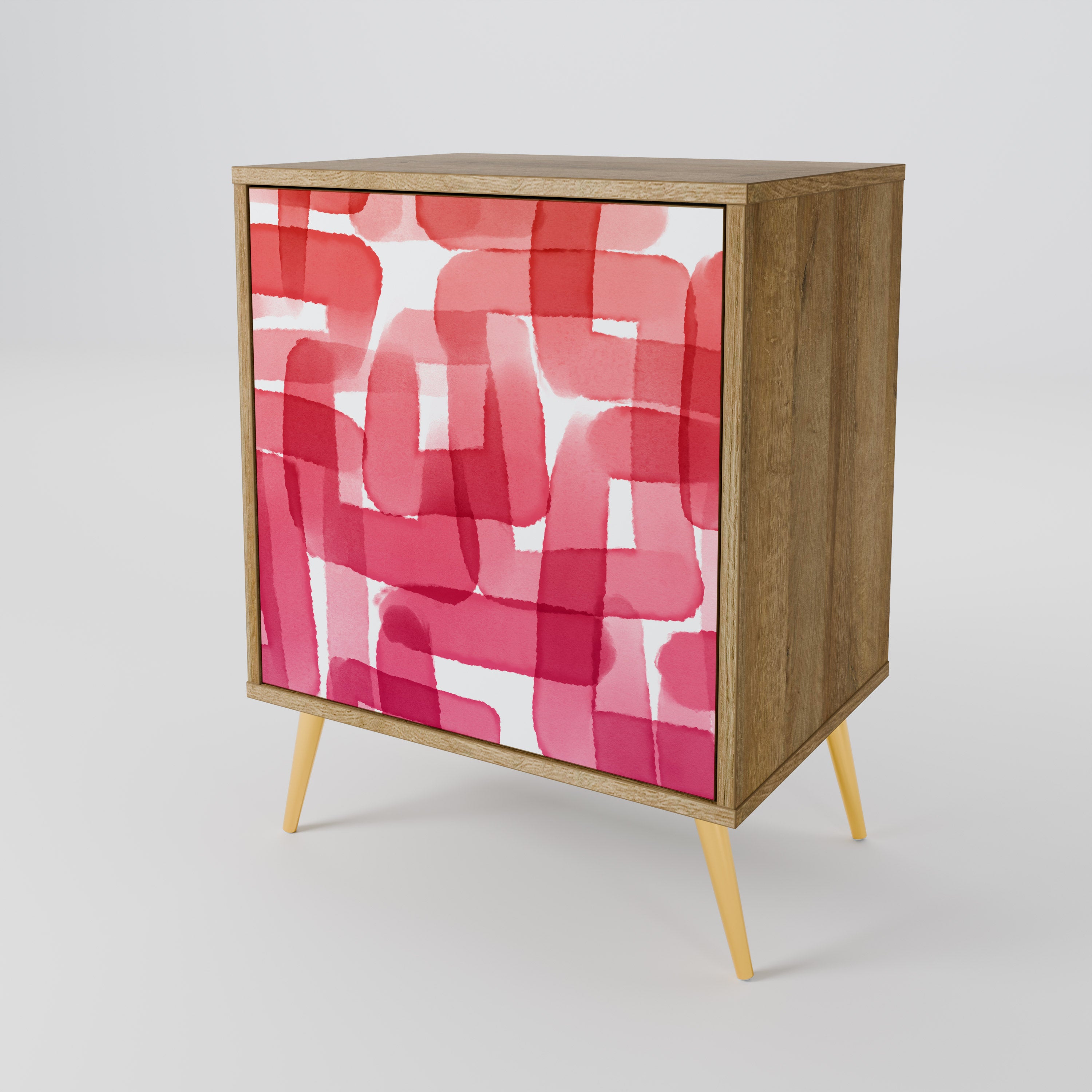 KALEIDOSCOPIC CUBISM 1-Door Sideboard