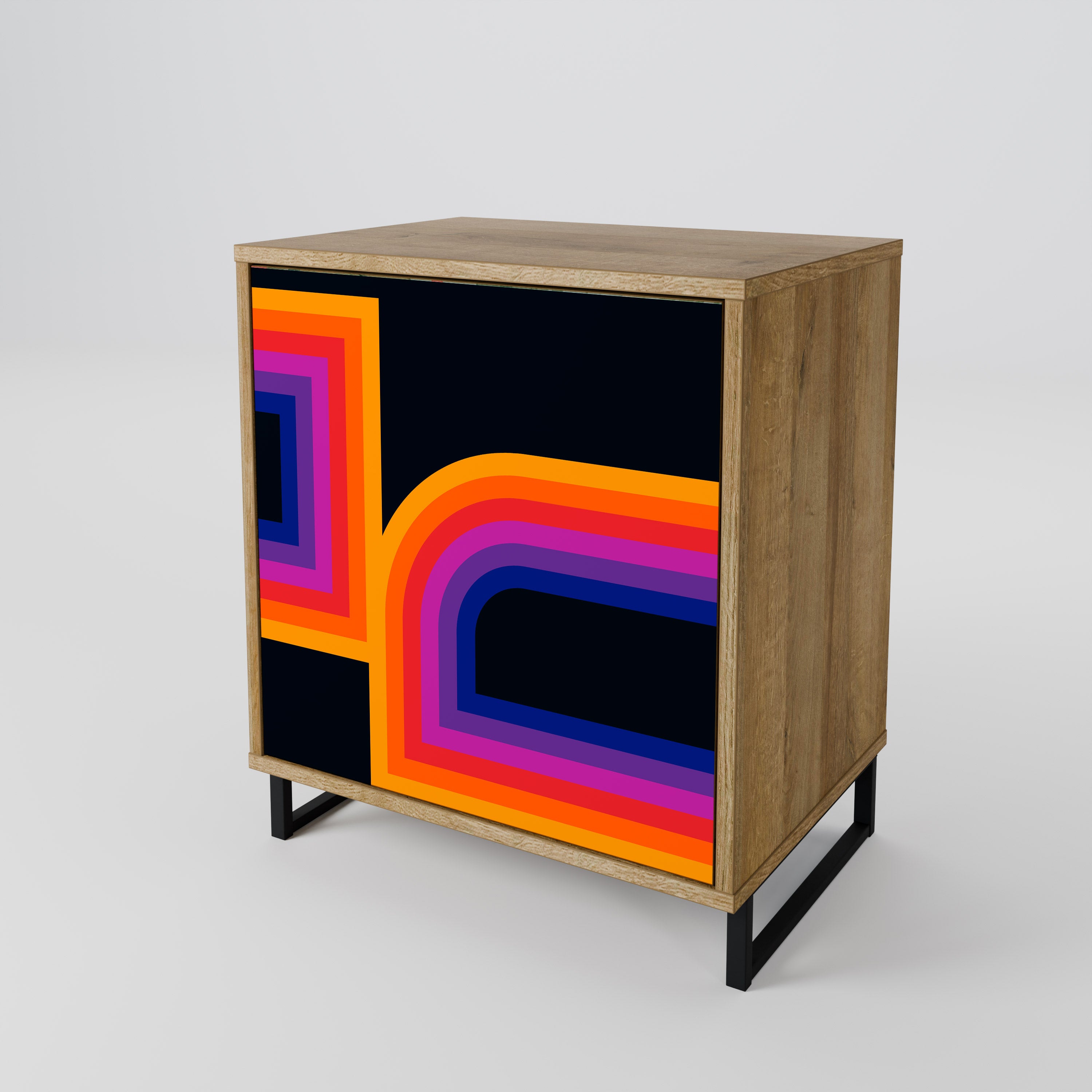 BLINDED BY THE LIGHTS 1-Door Sideboard