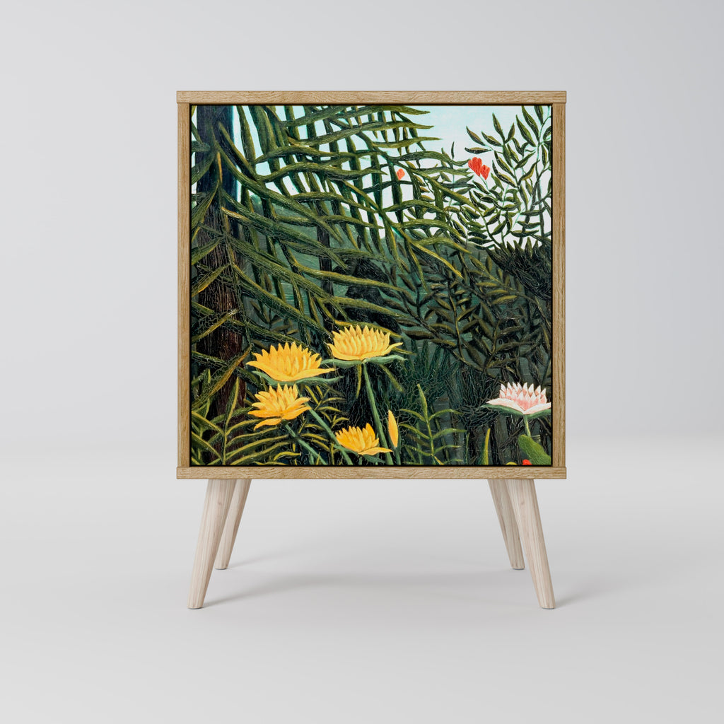 Virgin Forest med solnedgångsskänk med 1 dörr