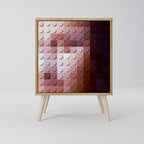 CONSTRUCTIVE ART skänk med 1 dörr