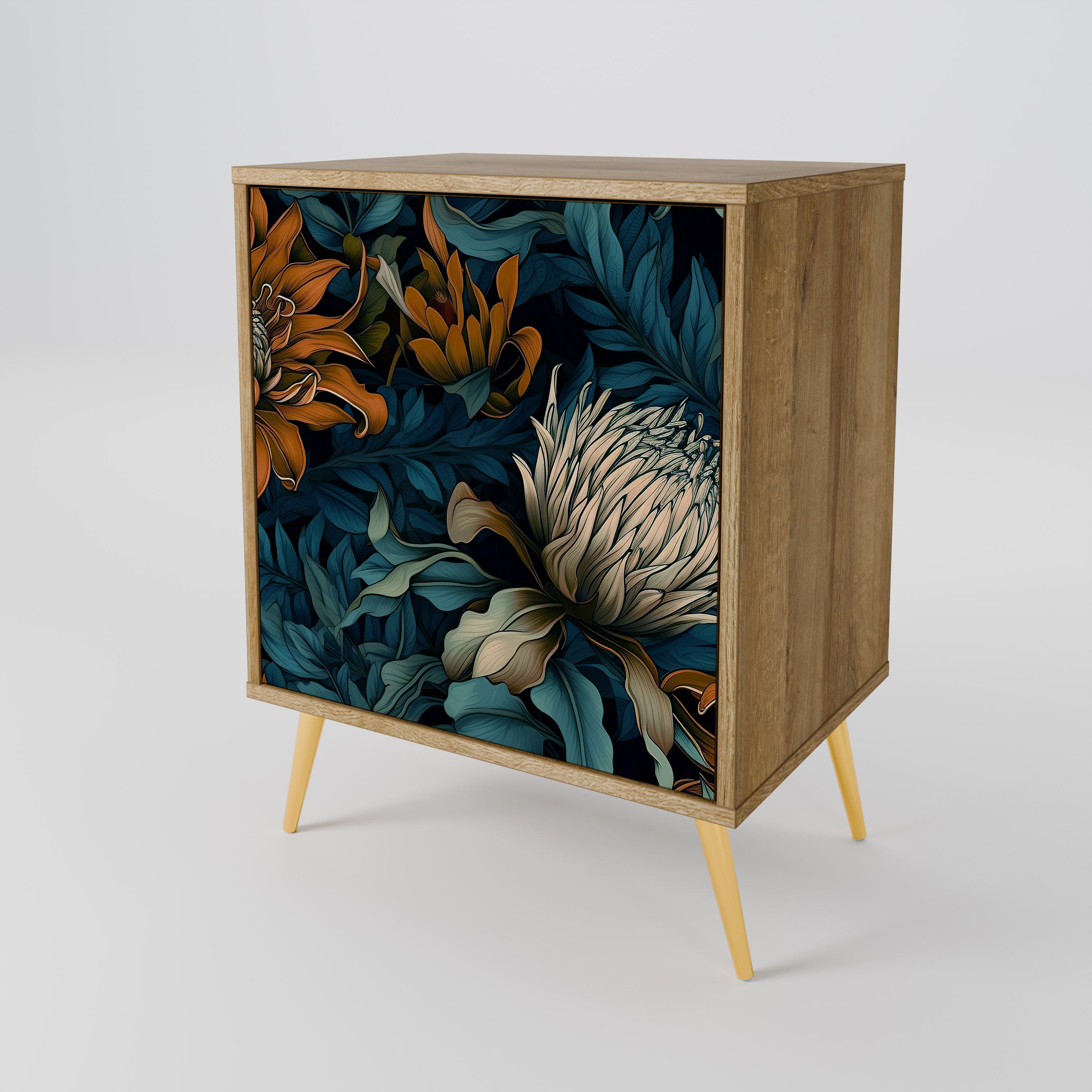 MORNING BLOOM 1-Door Sideboard