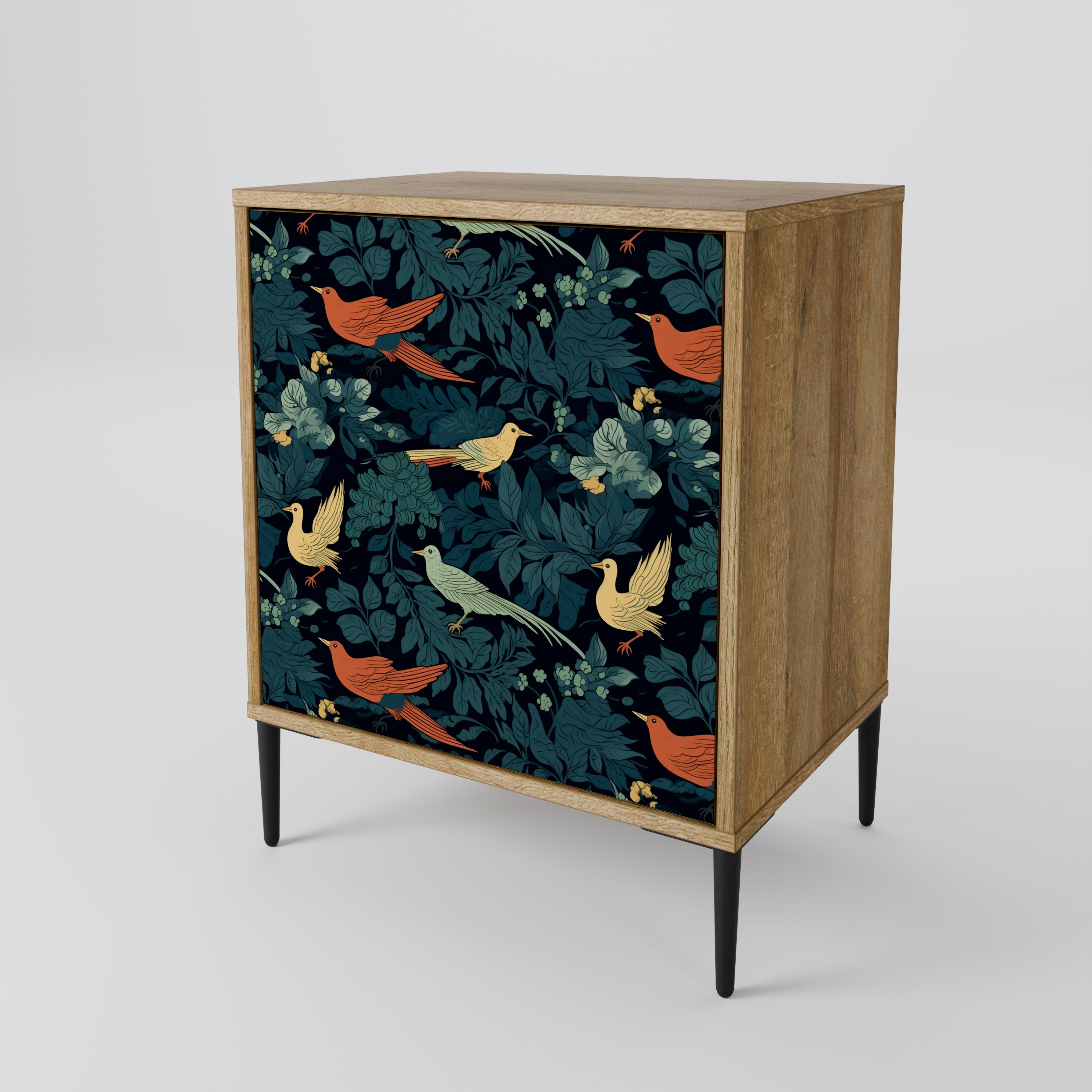FOWL ORNAMENT 1-Door Sideboard