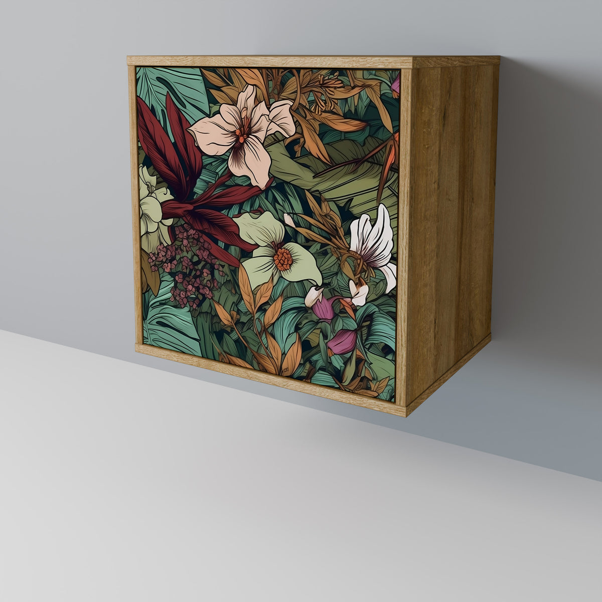 BOTANICAL EMERGENCE Skänk med en dörr