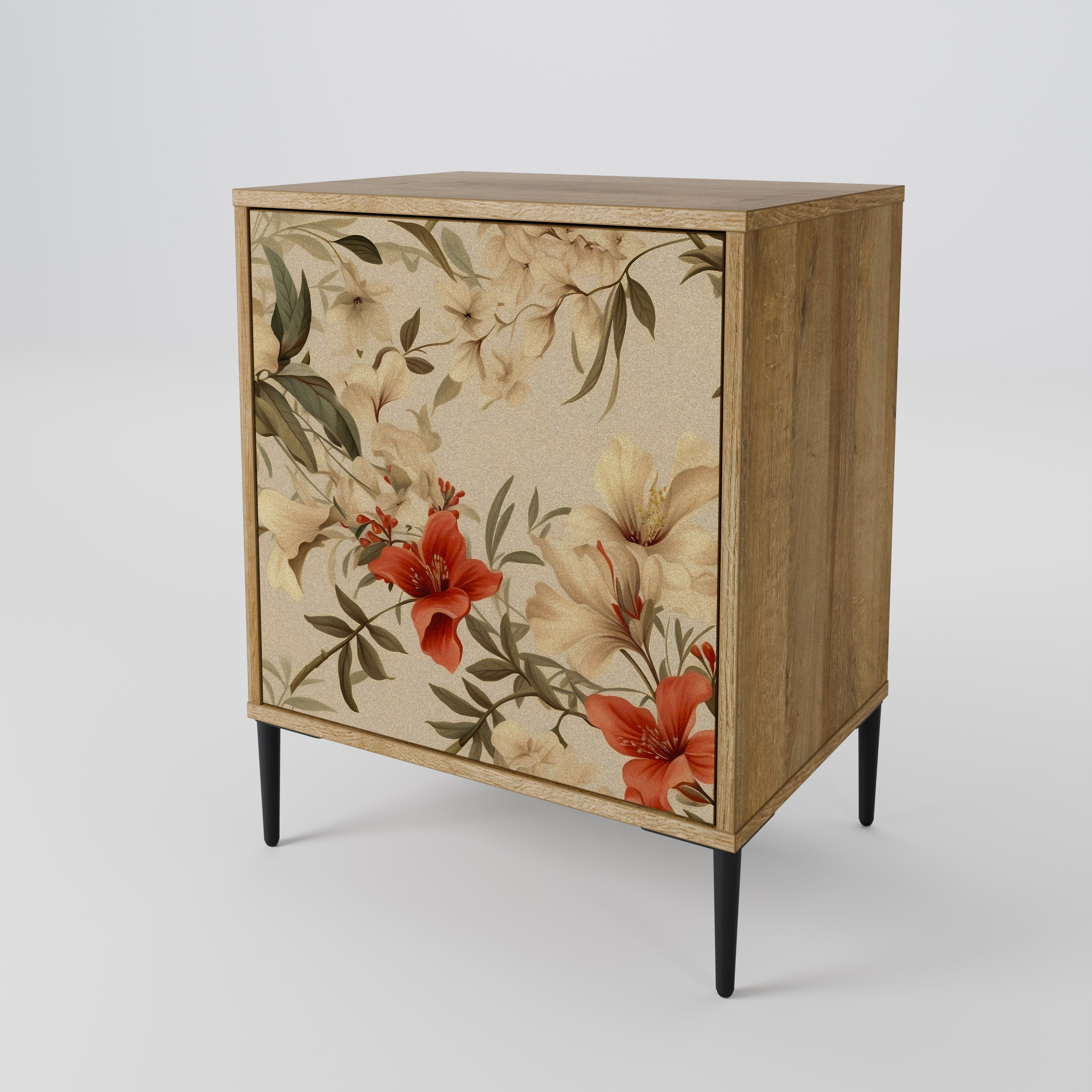 BLOOMING HARMONY 1-Door Sideboard