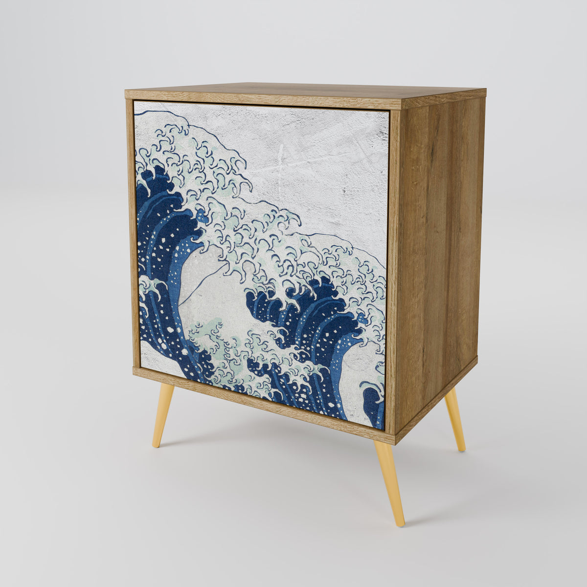 THE GREAT WAVE AT KANAGAWA Skänk med en dörr