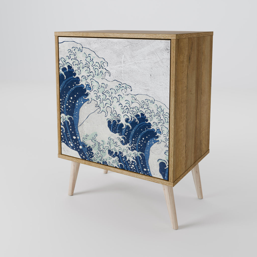 THE GREAT WAVE AT KANAGAWA Skänk med en dörr