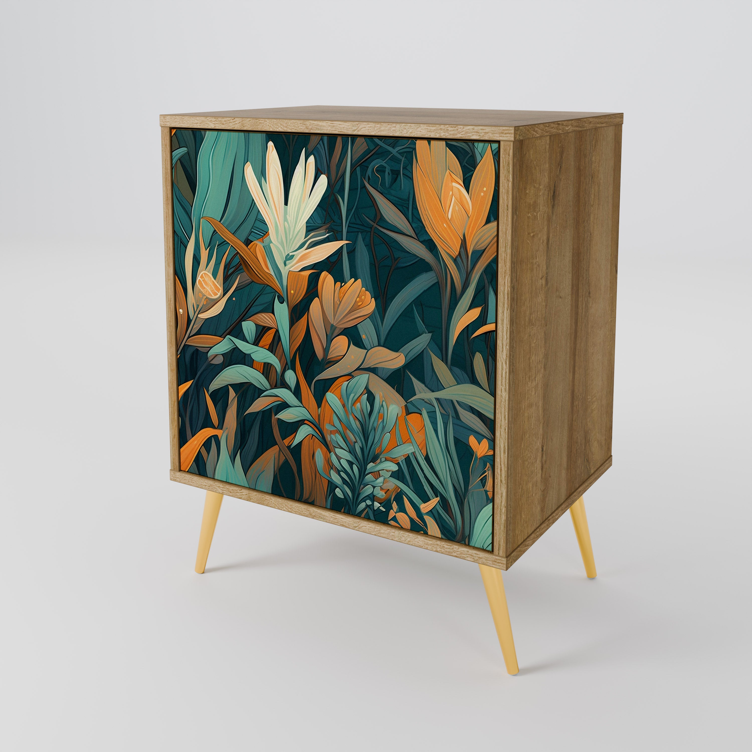 FLORAL SERENITY 1-Door Sideboard