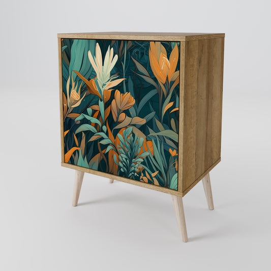 FLORAL SERENITY Skänk med en dörr