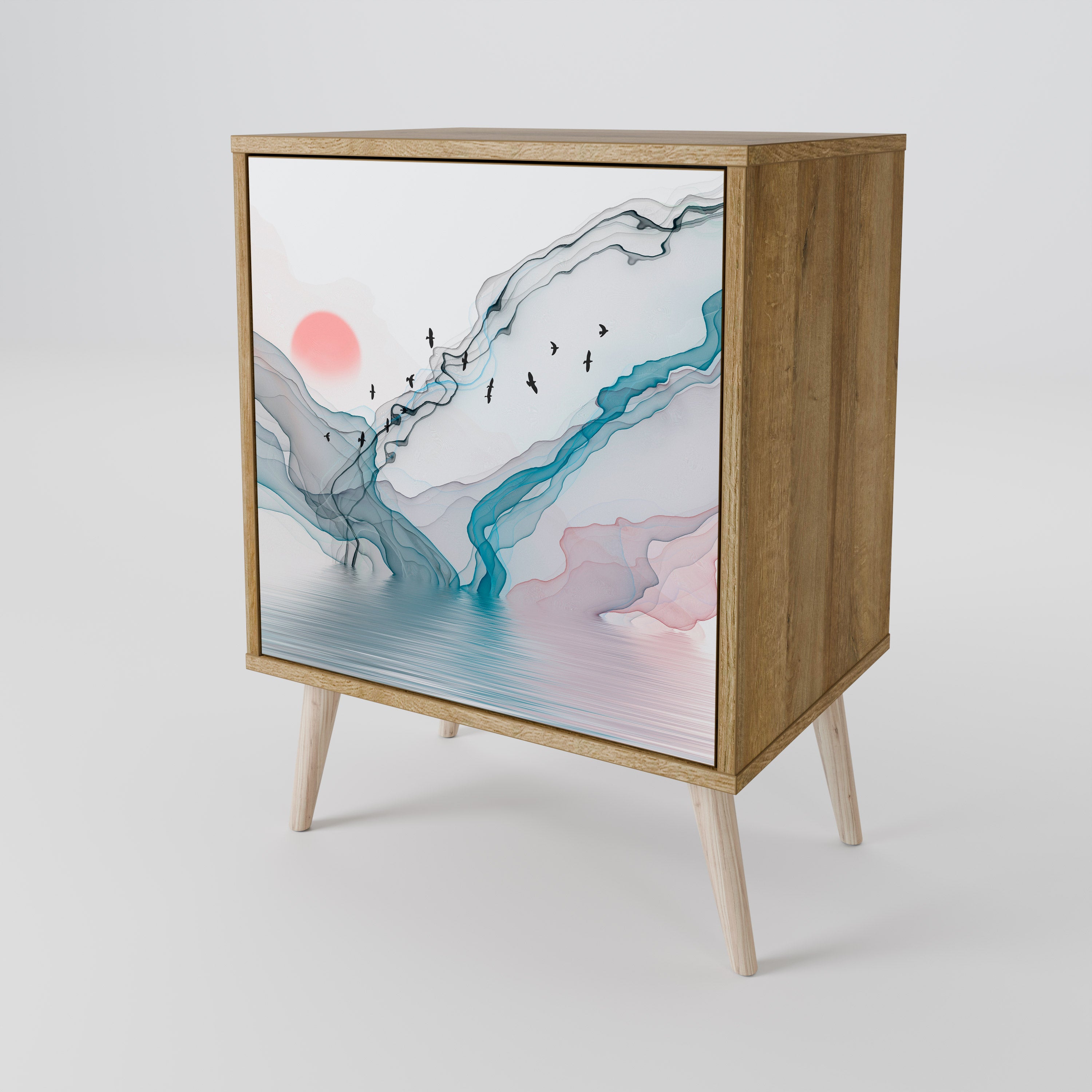 VELVET CROSSING skänk med 1 dörr